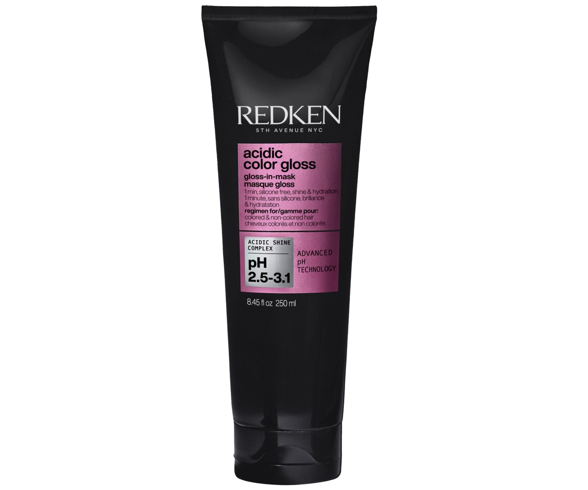 Rozjasňující hydratační maska pro barvené vlasy Redken Acidic Color Gloss Gloss-In-Mask - 250 ml + dárek zdarma