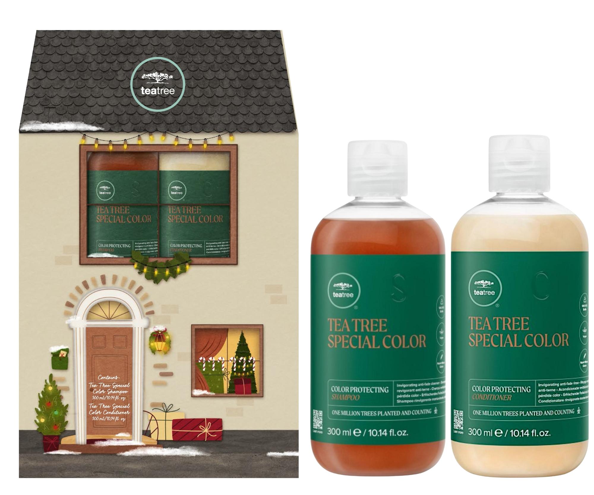 Dárková sada pro barvené vlasy Paul Mitchell Tea Tree Special Color Duo + dárek zdarma