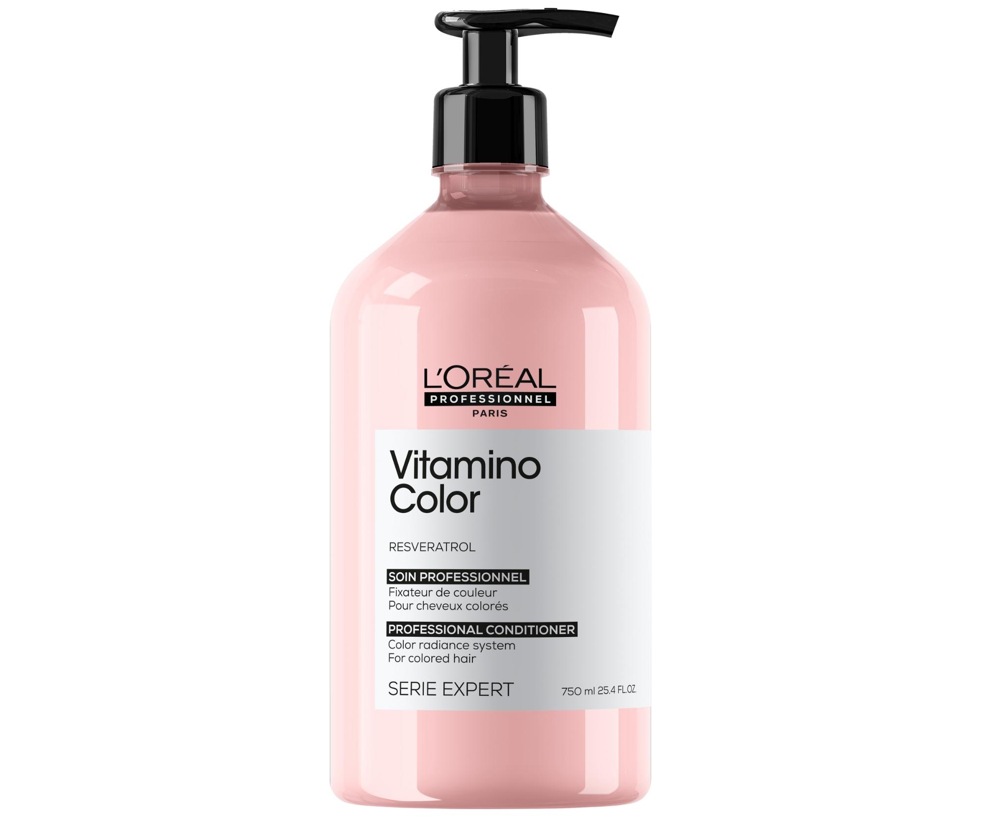 Péče pro zářivou barvu vlasů Loréal Professionnel Serie Expert Vitamino Color - 750 ml - L’Oréal Professionnel + dárek zdarma