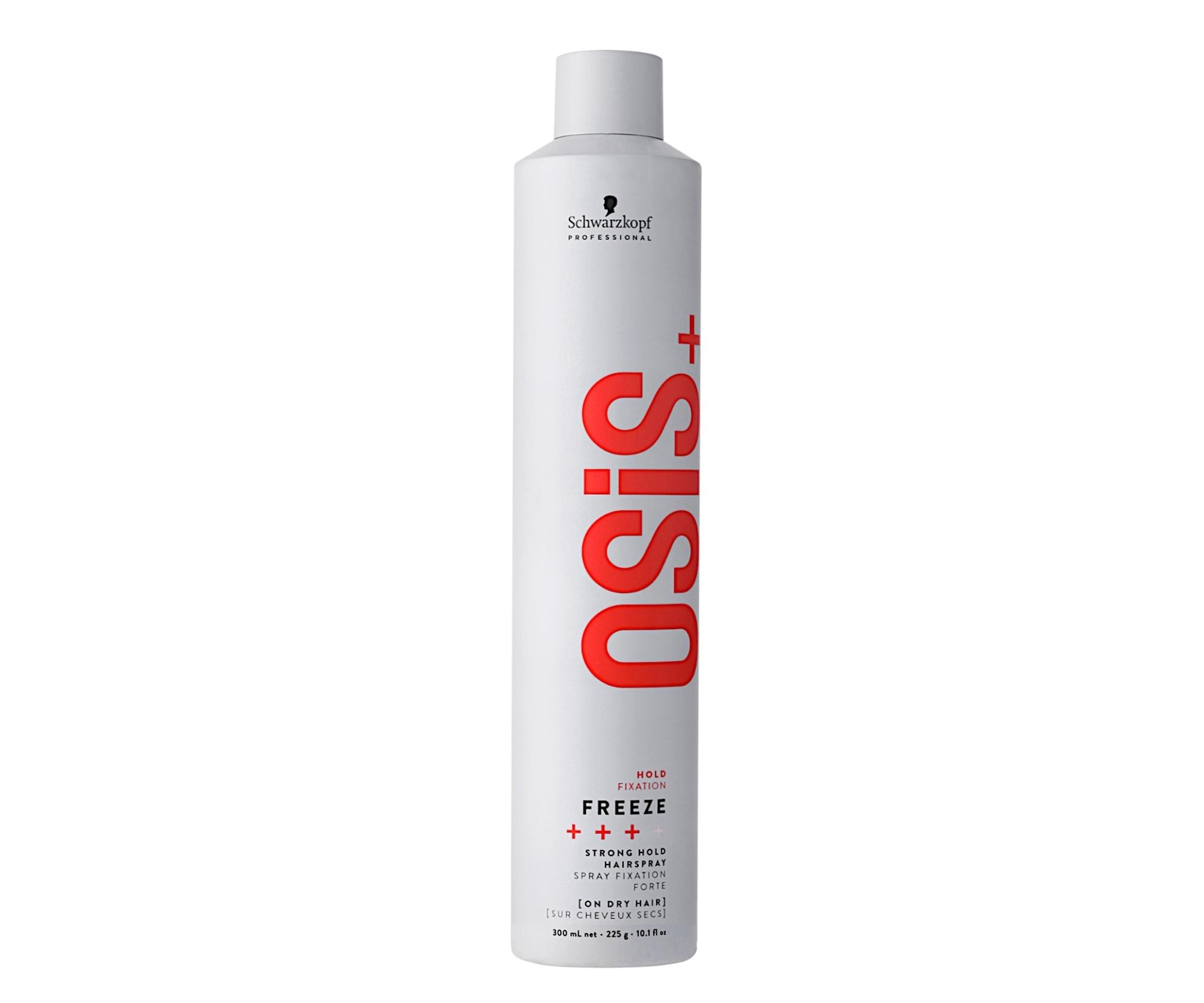 Silně držící lak na vlasy střední fixací Schwarzkopf Professional Osis+ Freeze - 300 ml + dárek zdarma