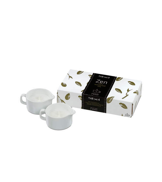Horký masážní olej Sibel Massage - bílý čaj a bambus 70 g (6600536) + DÁREK ZDARMA