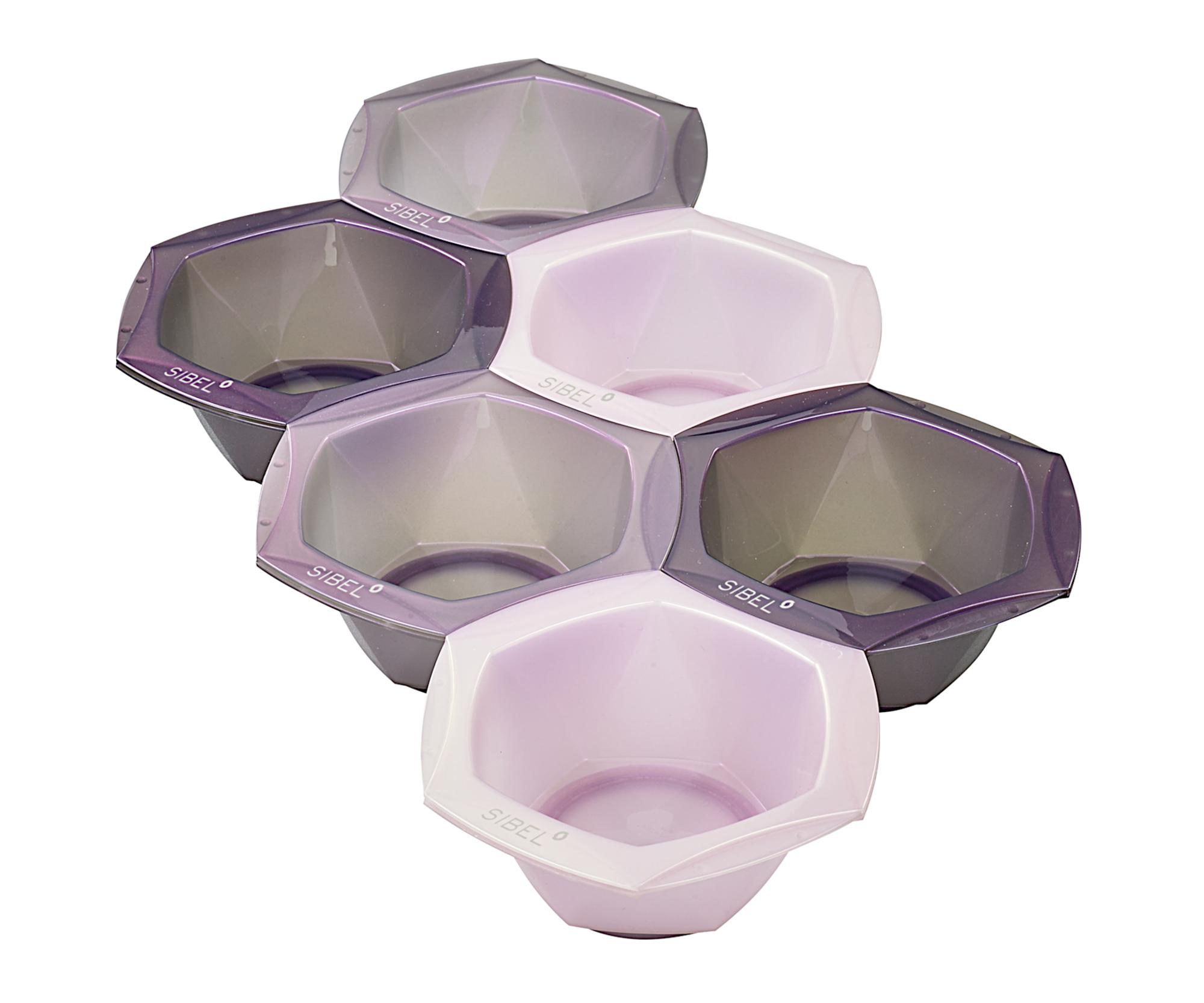 Sada barevných misek na barvení Sibel Mish'Mash - 6 ks (6600600) + dárek zdarma