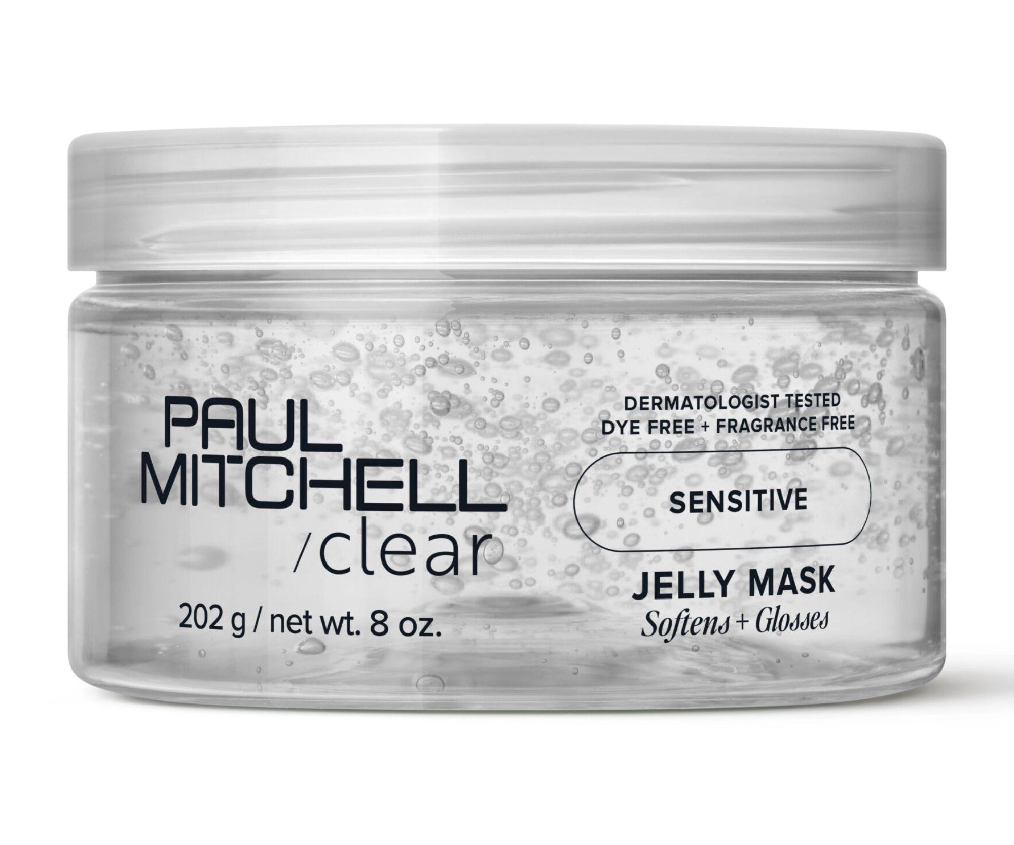 Nezatěžující hydratační maska Paul Mitchell Clear Sensitive Jelly Mask - 202 g + dárek zdarma