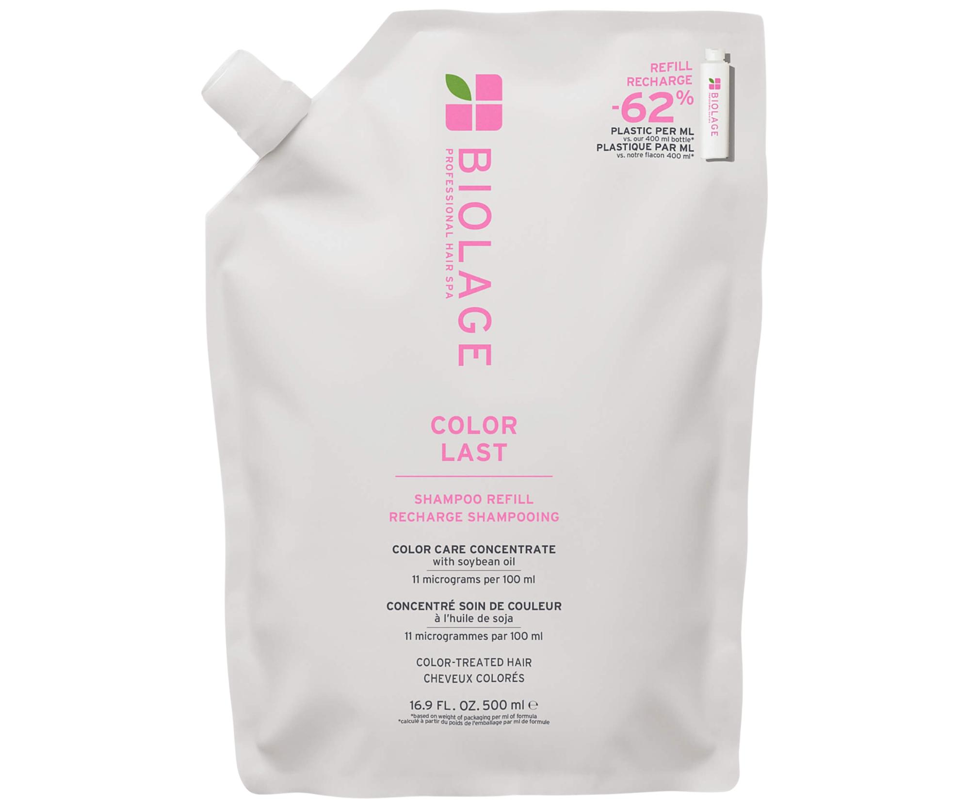 Šampon pro barvené vlasy Biolage Color Last Shampoo - 500 ml, náhradní náplň + dárek zdarma