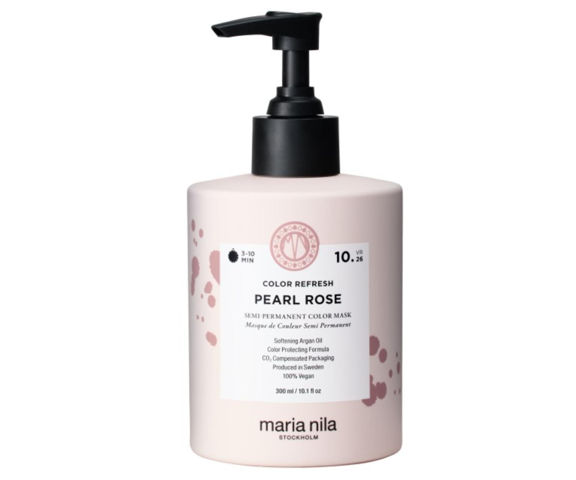 Maska pro oživení barvy vlasů Maria Nila Colour Refresh Pearl Rose - perleťová růžová, 300 ml + dárek zdarma