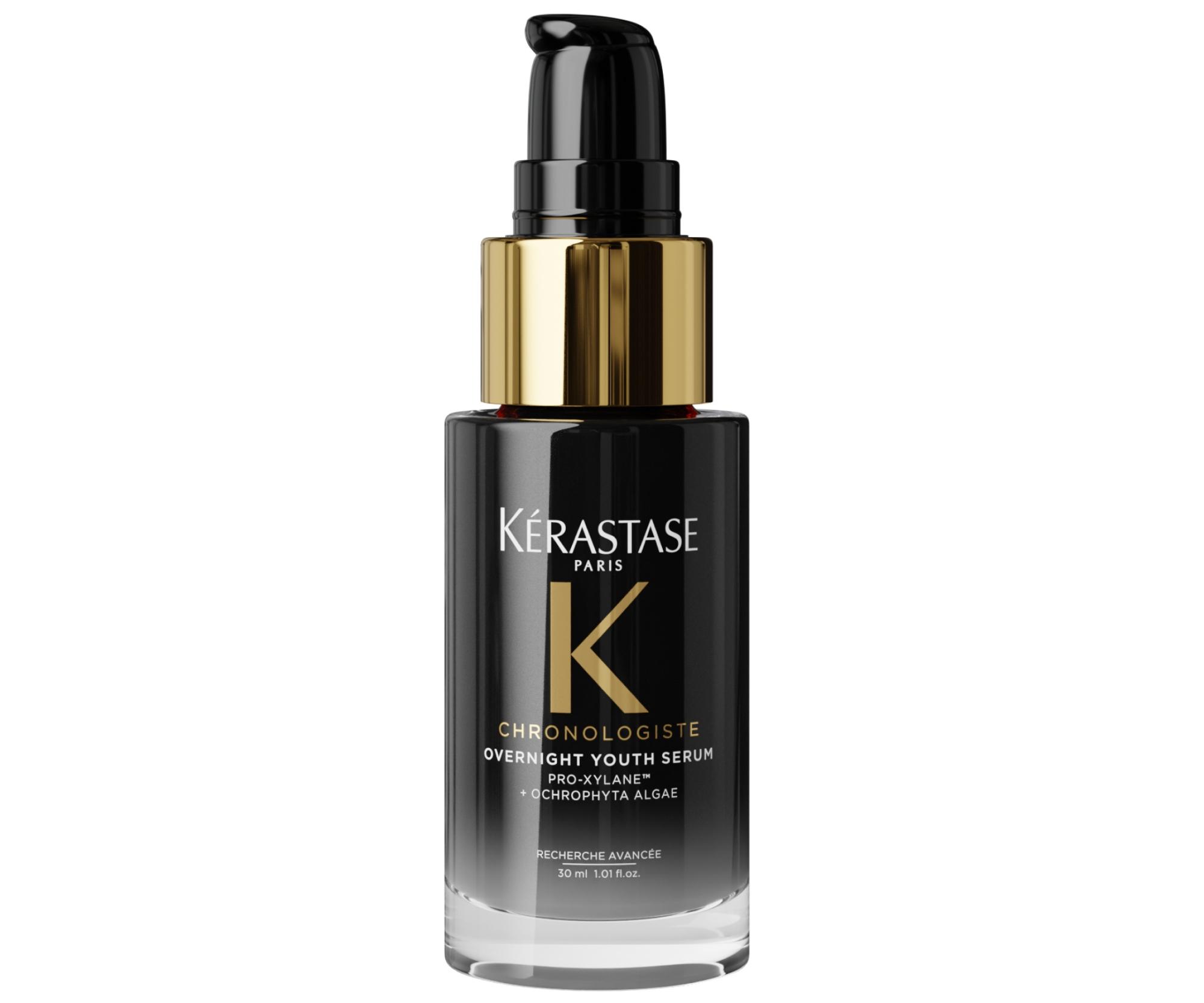 Bezoplachové noční sérum pro stárnoucí vlasy Kérastase Chronologiste Overnight Youth Serum - 30 ml + dárek zdarma