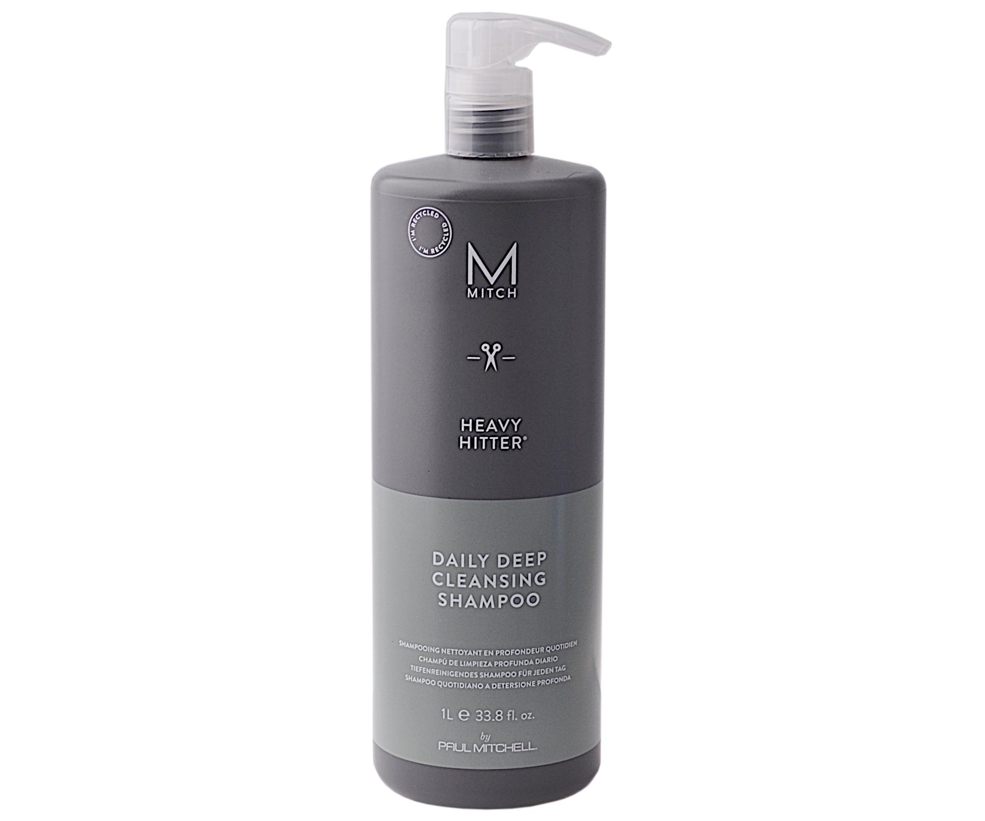 Čistící šampon Paul Mitchell Mitch Heavy Hitter - 1000 ml (330124) + dárek zdarma