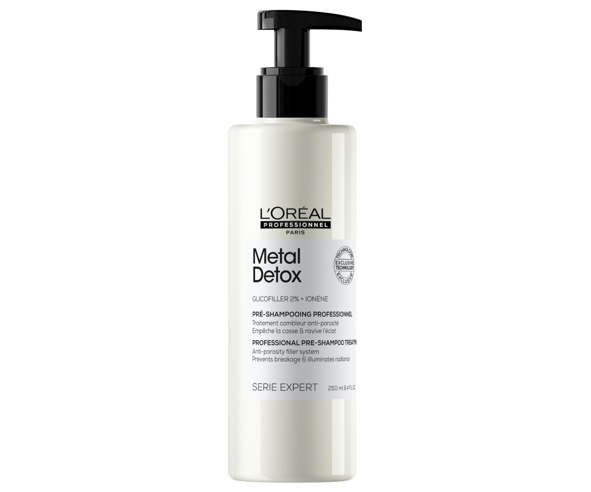 Předšamponová péče pro poškozené vlasy Loréal Professionnel Serie Expert Metal Detox - 250 ml - L’Oréal Professionnel + dárek zdarma