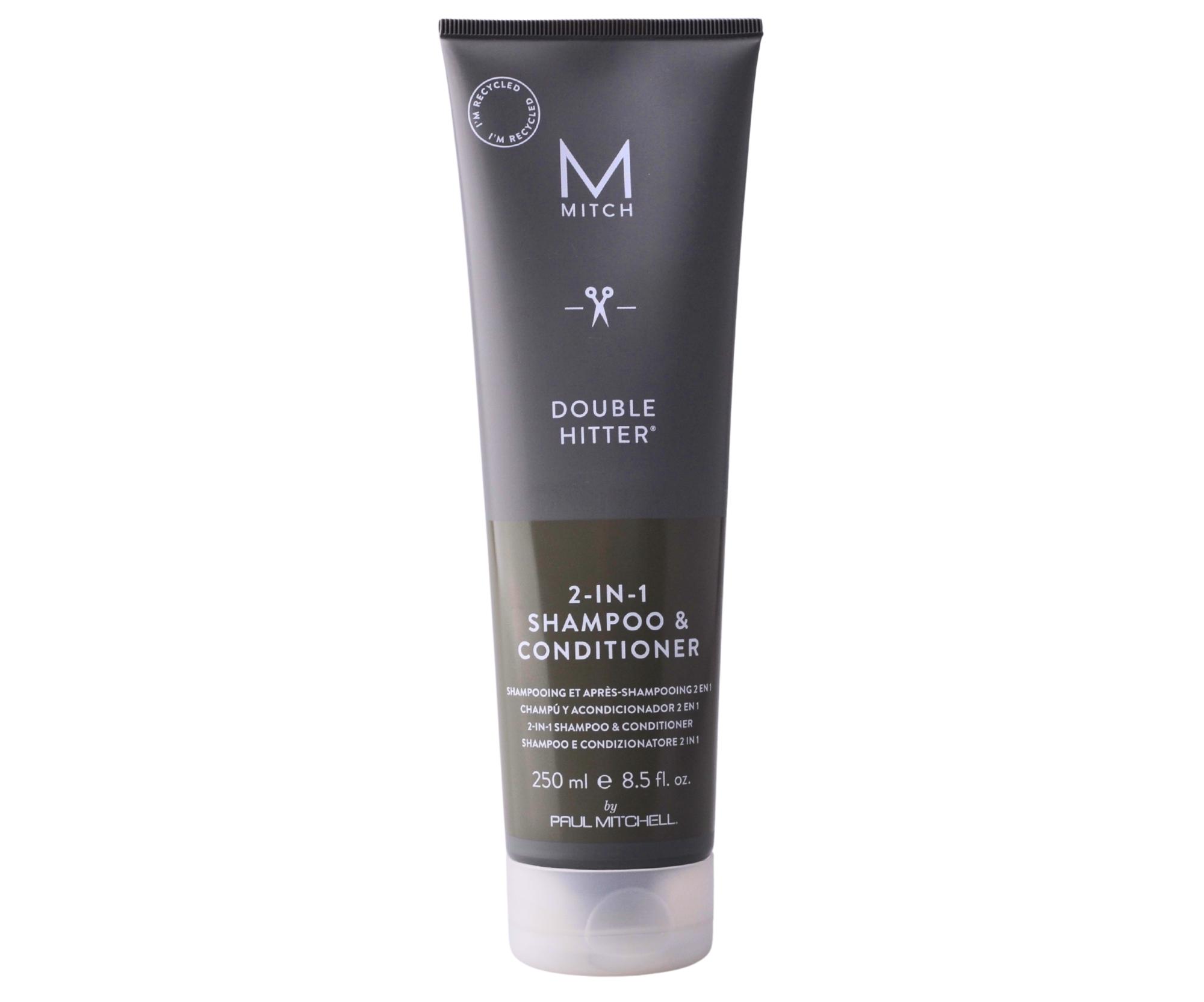 Pečující šampon a péče Paul Mitchell Mitch Double Hitter - 250 ml + dárek zdarma
