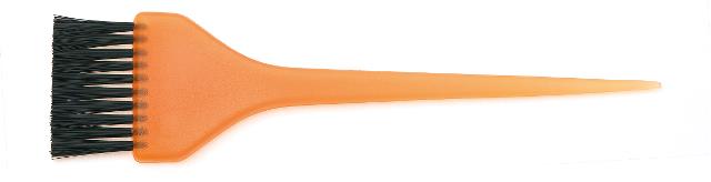 Štětec na barvení vlasů Sibel 8450211 - 4,5 cm, oranžový