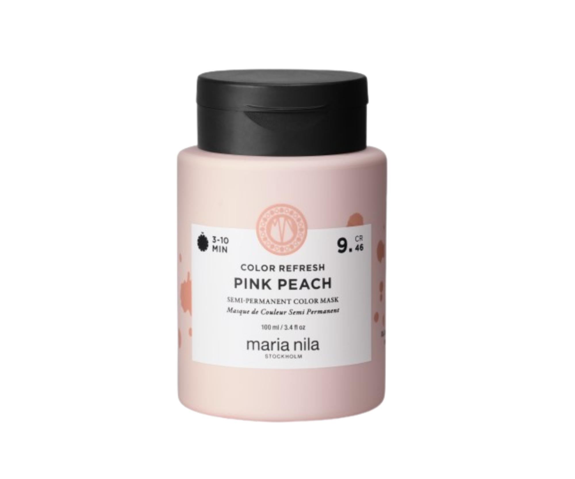 Maska pro oživení barvy vlasů Maria Nila Colour Refresh Pink Peach - růžovo-broskvová, 100 ml + dárek zdarma