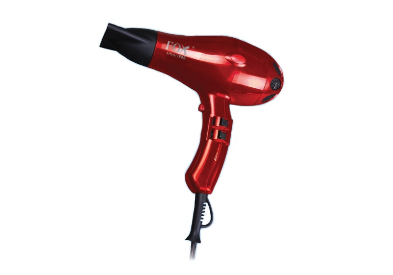 Profesionální fén na vlasy Fox Smart - 2100 W, červený (1303012) + DÁREK ZDARMA
