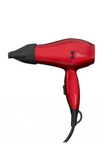 Cestovní fén na vlasy Original Best Buy Mini Dreox - červený (0440117) + DÁREK ZDARMA