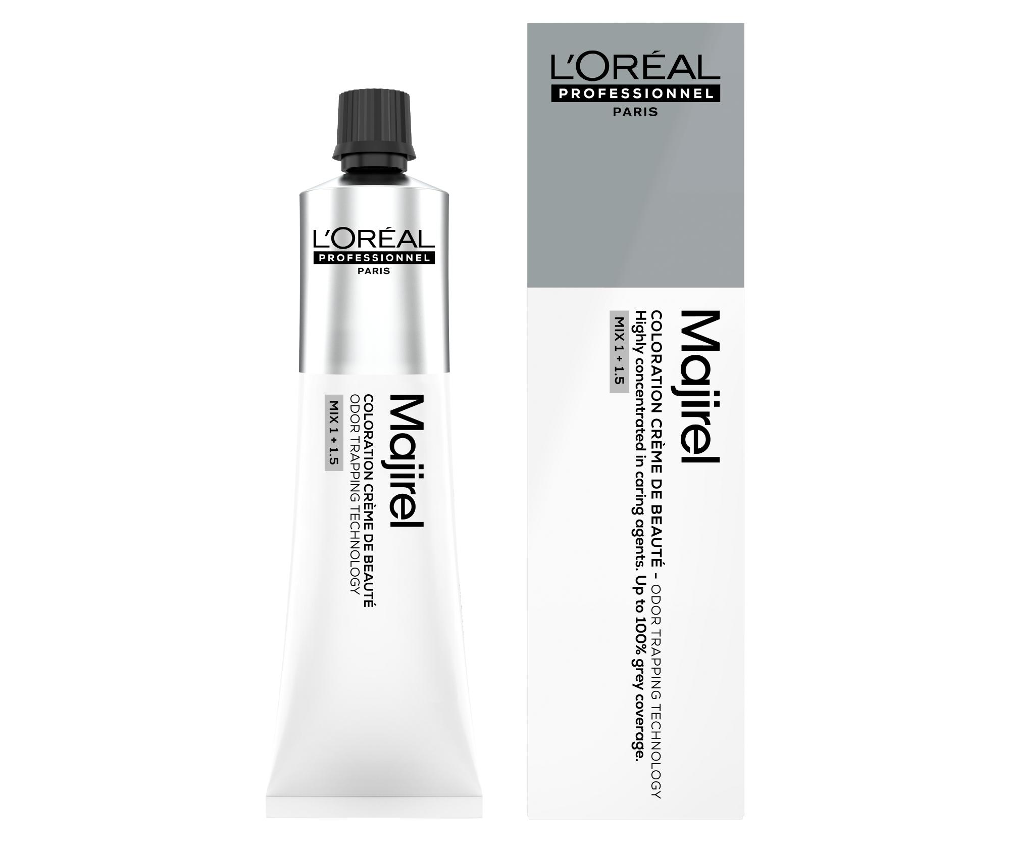 Barva na vlasy Loréal Professionnel Majirel 60 ml - 1 černá - L’Oréal Professionnel + dárek zdarma