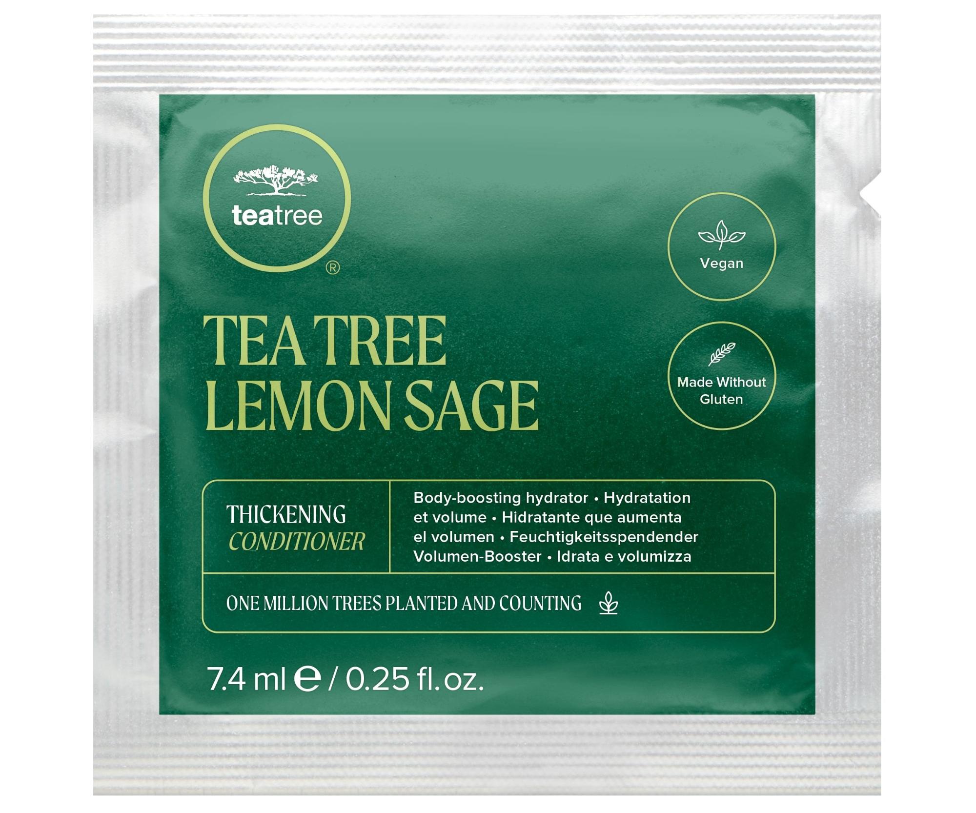 Kondicionér pro objem vlasů Paul Mitchell Tea Tree Lemon Sage Thickening Conditioner - 7,4 ml