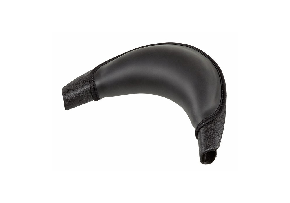 Zákrčník na umyvadlo pro mycí box, Sibel - plast/silikon, černý (0070017) + dárek zdarma