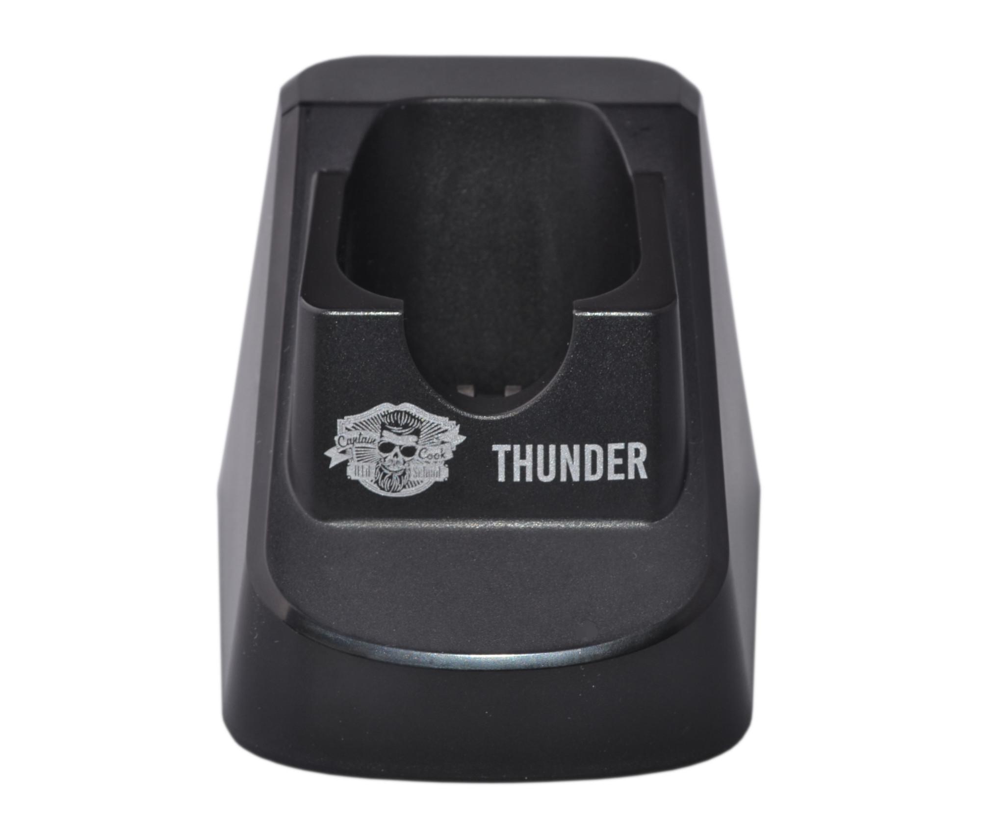 Nabíjecí stojánek Captain Cook pro strojek Thunder 06666 - černý + dárek zdarma