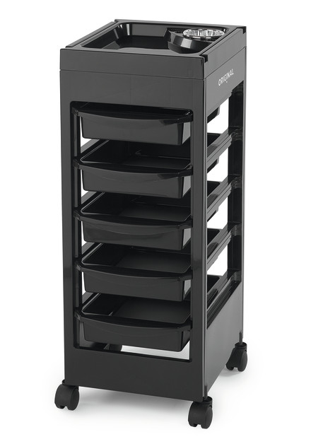 Kadeřnický vozík Original Best Buy E-trolley, černý (0171030) + dárek zdarma