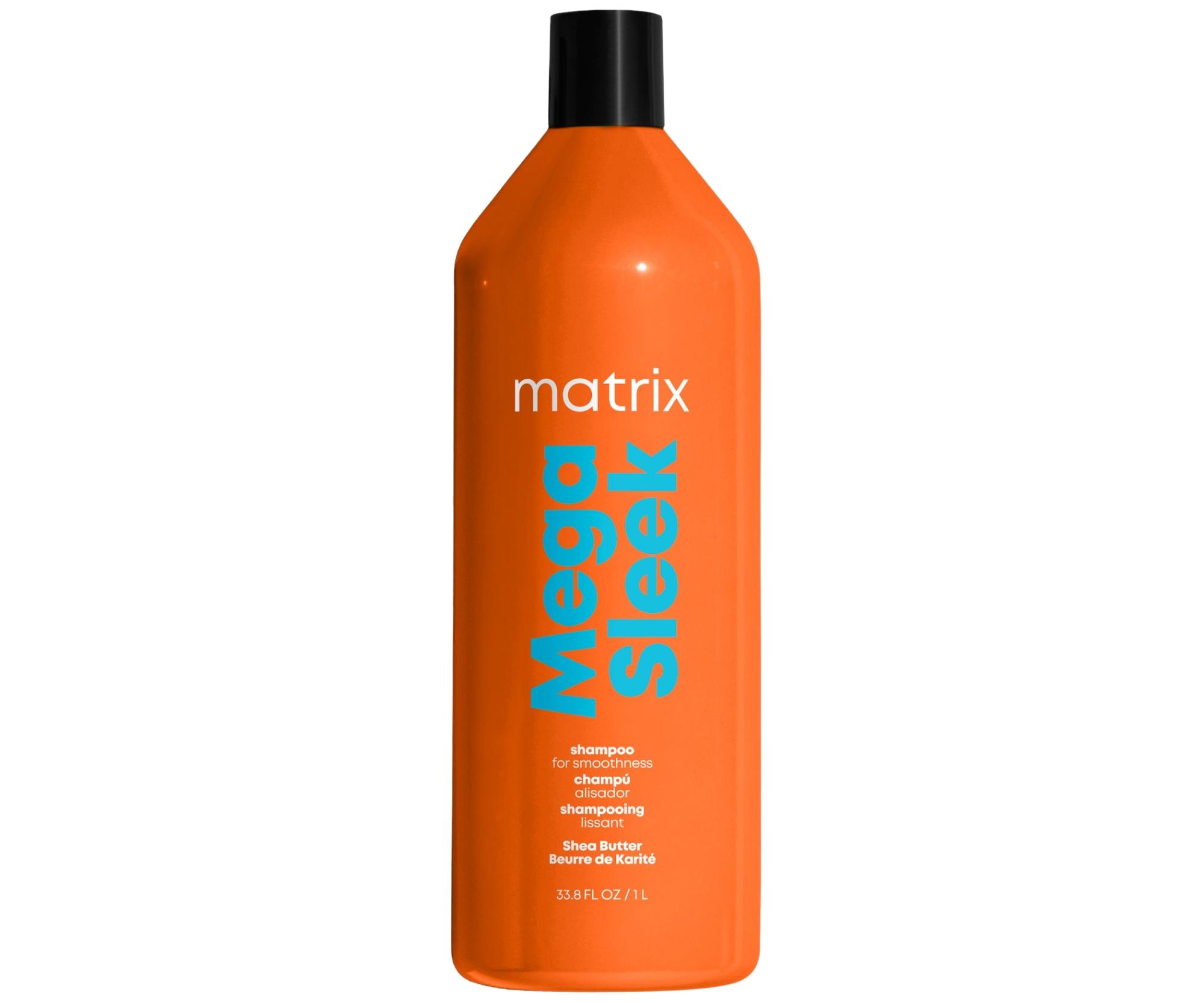 Uhlazující šampon pro nepoddajné vlasy Matrix Mega Sleek Shampoo - 1000 ml + dárek zdarma
