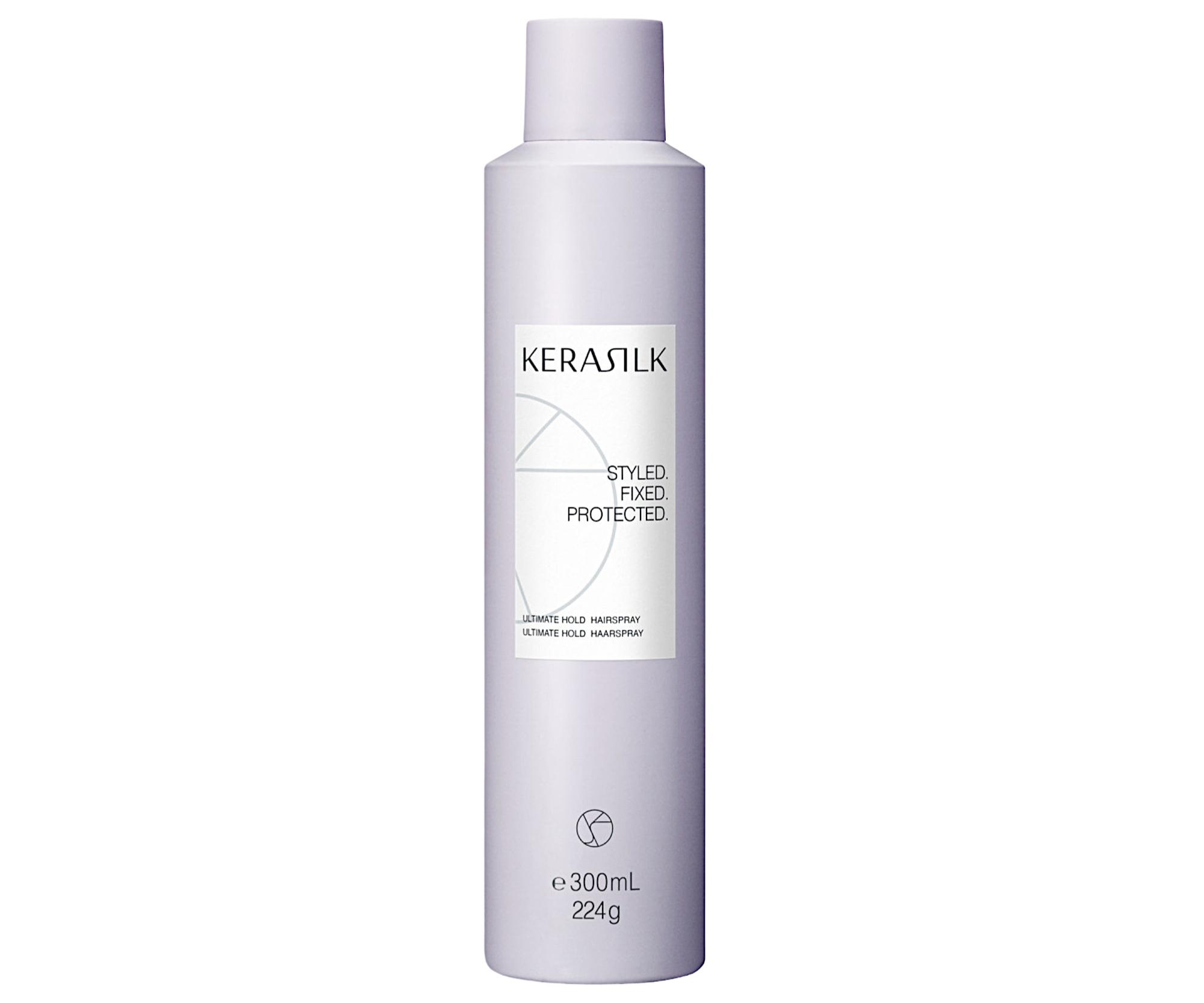 Lak na vlasy s maximální fixací Kerasilk Ultimate Hold Hairspray - 300 ml + dárek zdarma