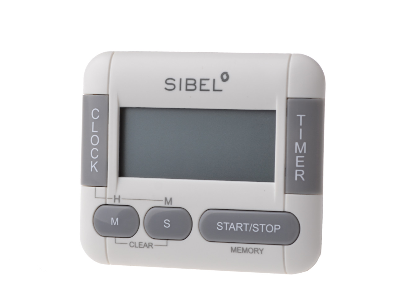 Digitální časovač / minutka Sibel - bílá (0090044) + dárek zdarma