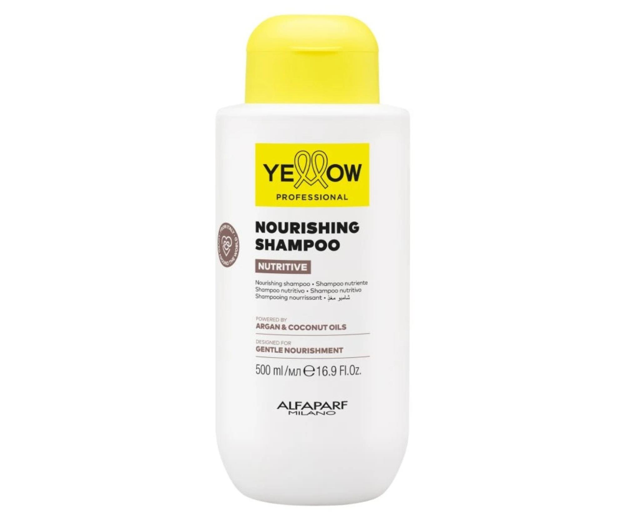 Vyživující šampon pro suché a křehké vlasy Yellow Professional Nutritive Nourishing Shampoo - 500 ml + dárek zdarma