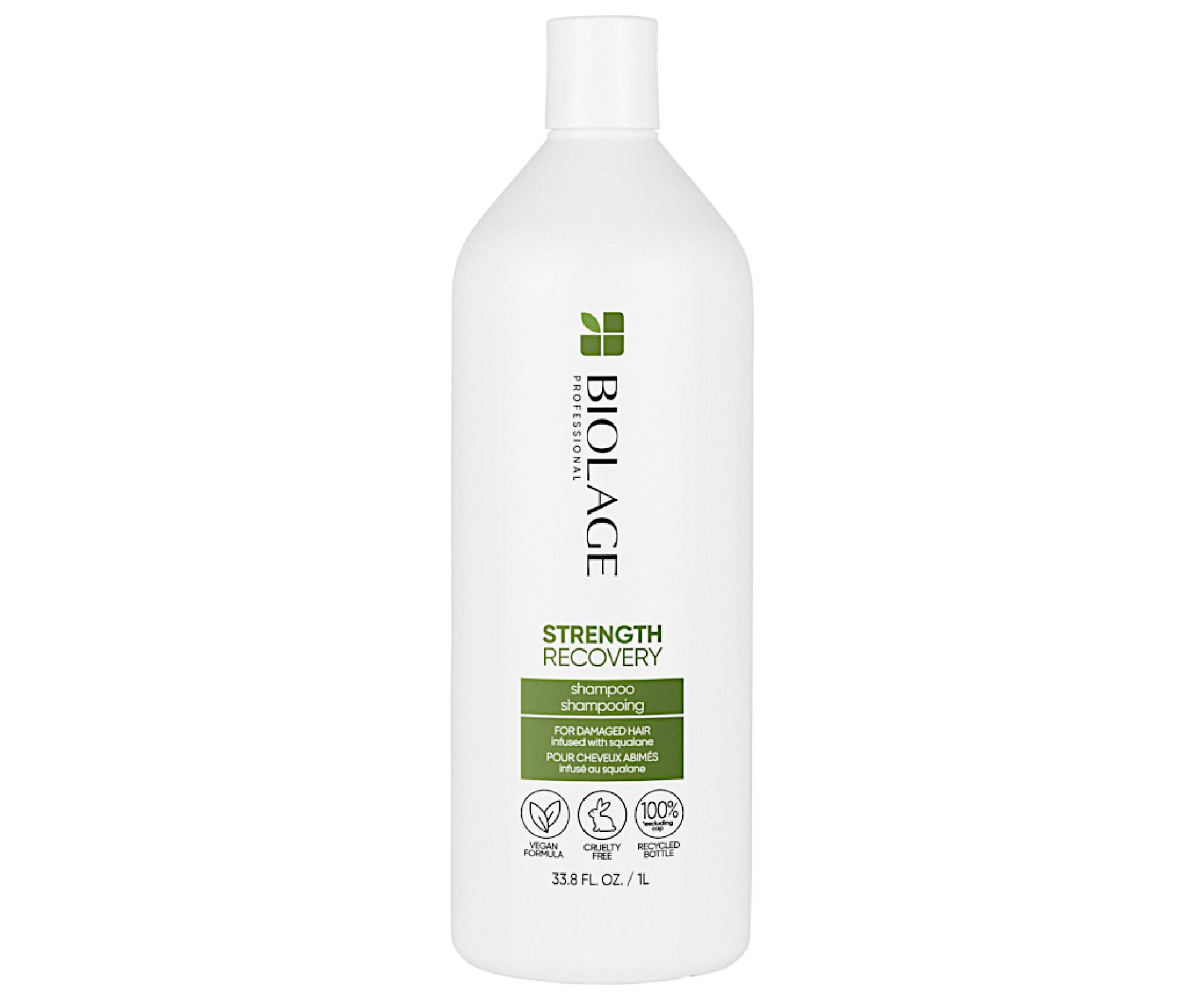 Šampon pro poškozené vlasy Biolage Strength Recovery Shampoo - 1000 ml + dárek zdarma