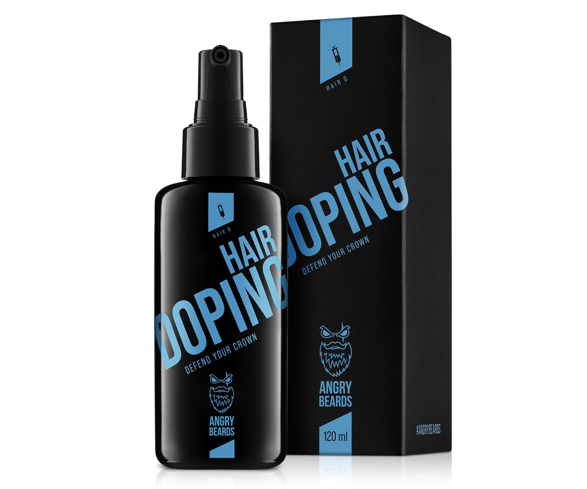 Sérum pro podporu růstu vlasů Angry Beards Hair Doping Hair D - 120 ml + dárek zdarma