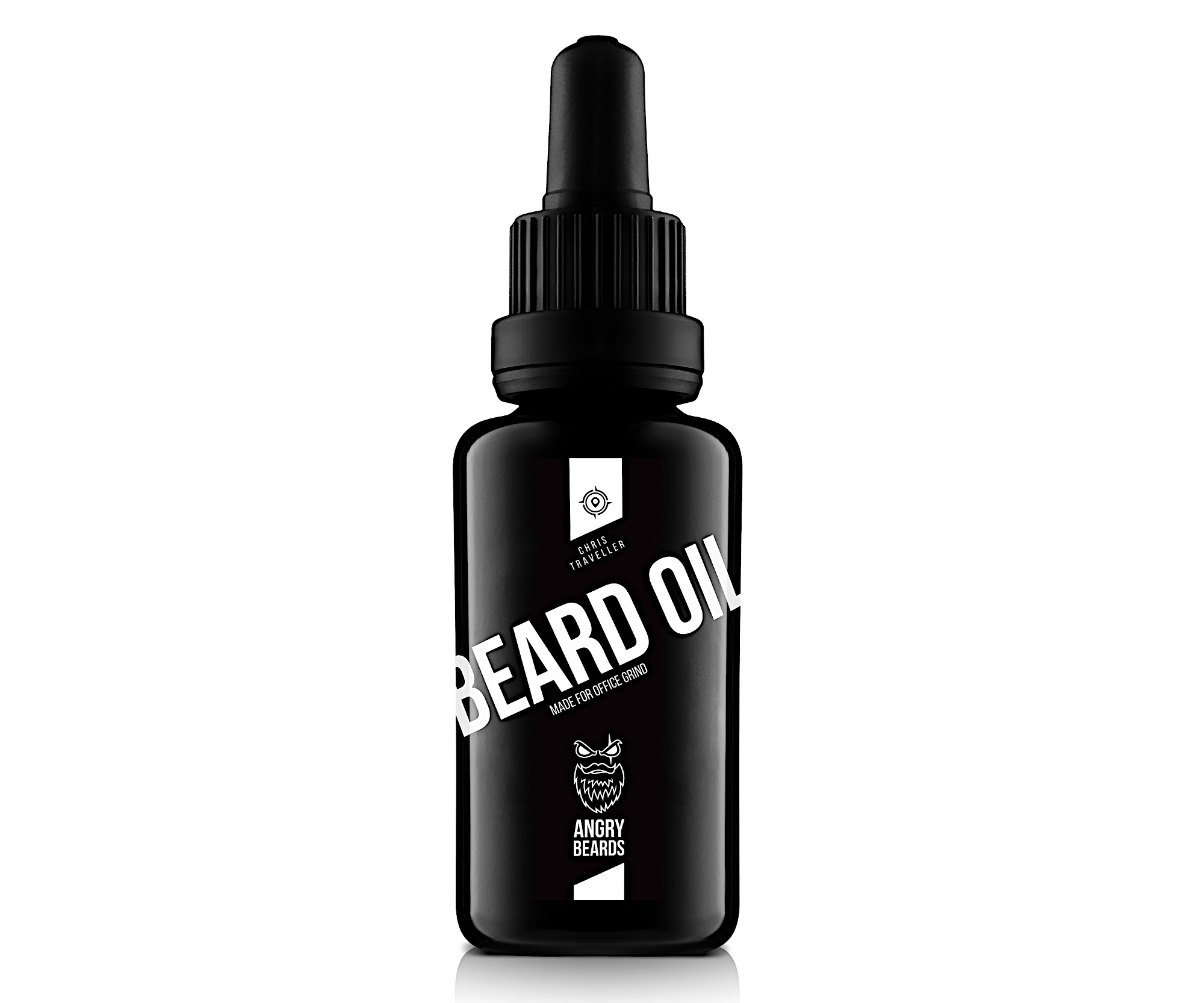 Vyživující olej na vousy Angry Beards Christopher the Traveller - 30 ml (OLEJ-TRAVELLER-30) + dárek zdarma