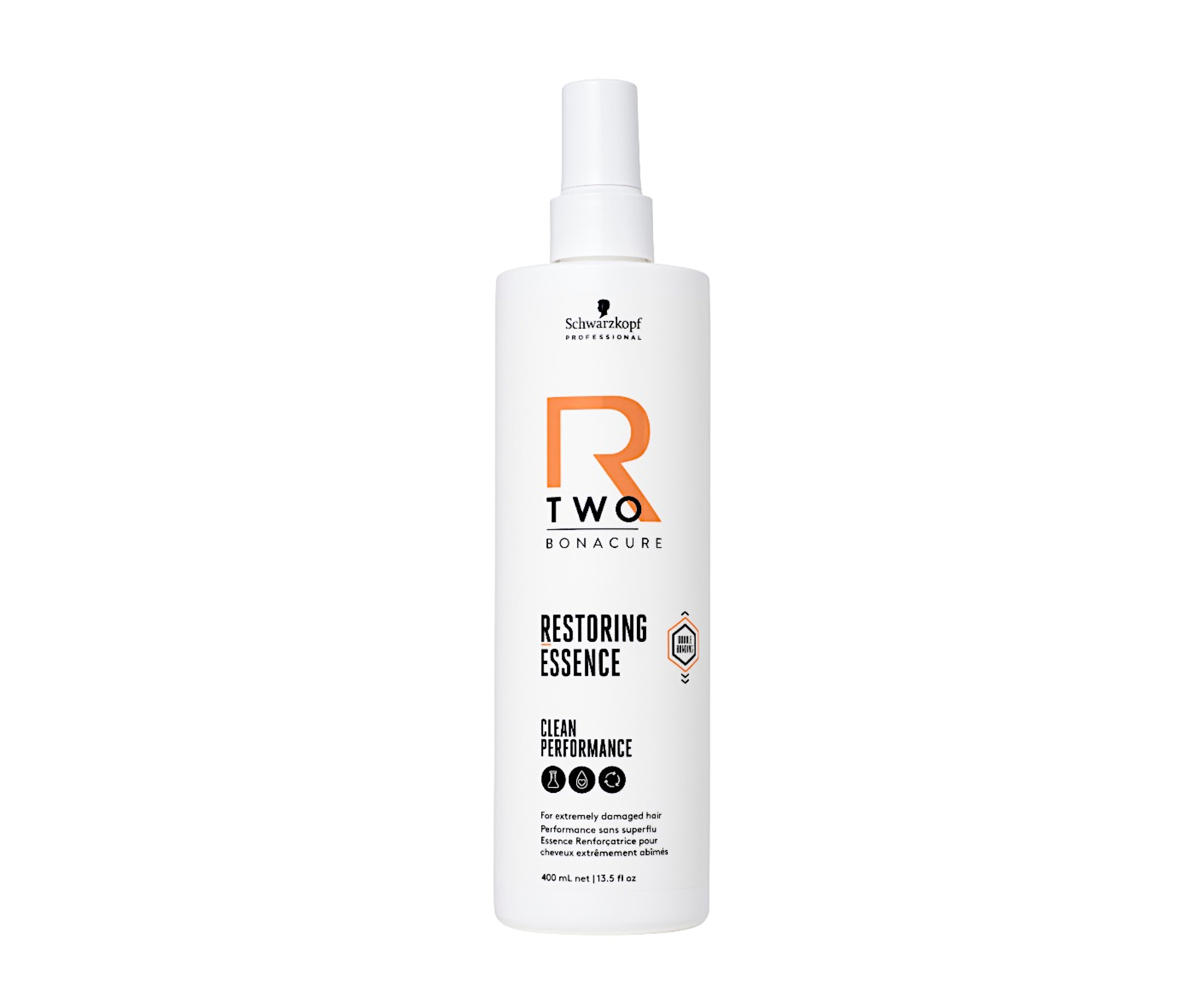 Obnovující sprej pro ochranu vlasů před barvením Schwarzkopf Professional R-TWO Bonacure - 400 ml (2885531) + DÁREK ZDARMA