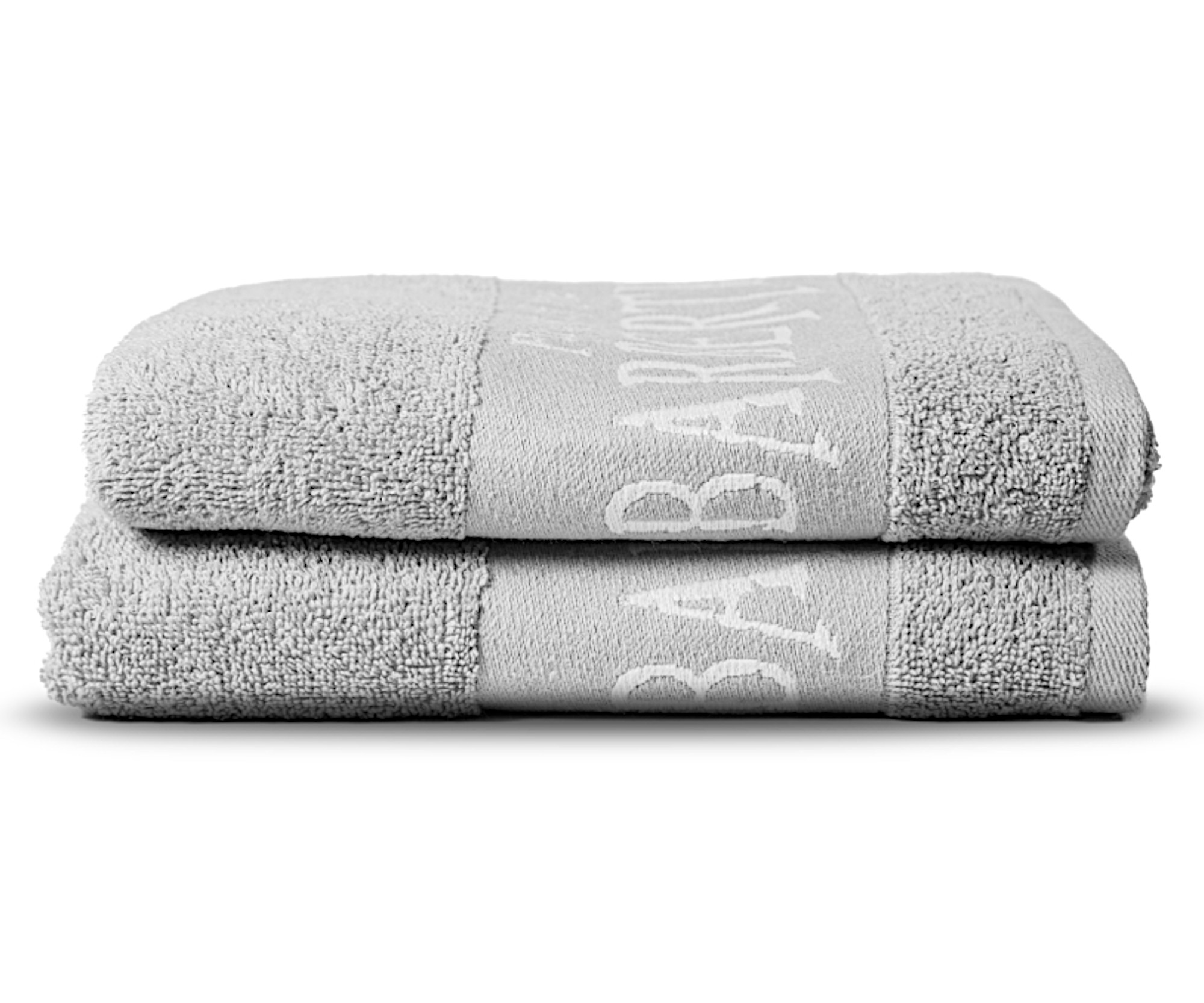 Bavlněný ručník Pirates of the Barbertime Towel With Barbertime Logo 50 x 90 cm - šedý + dárek zdarma