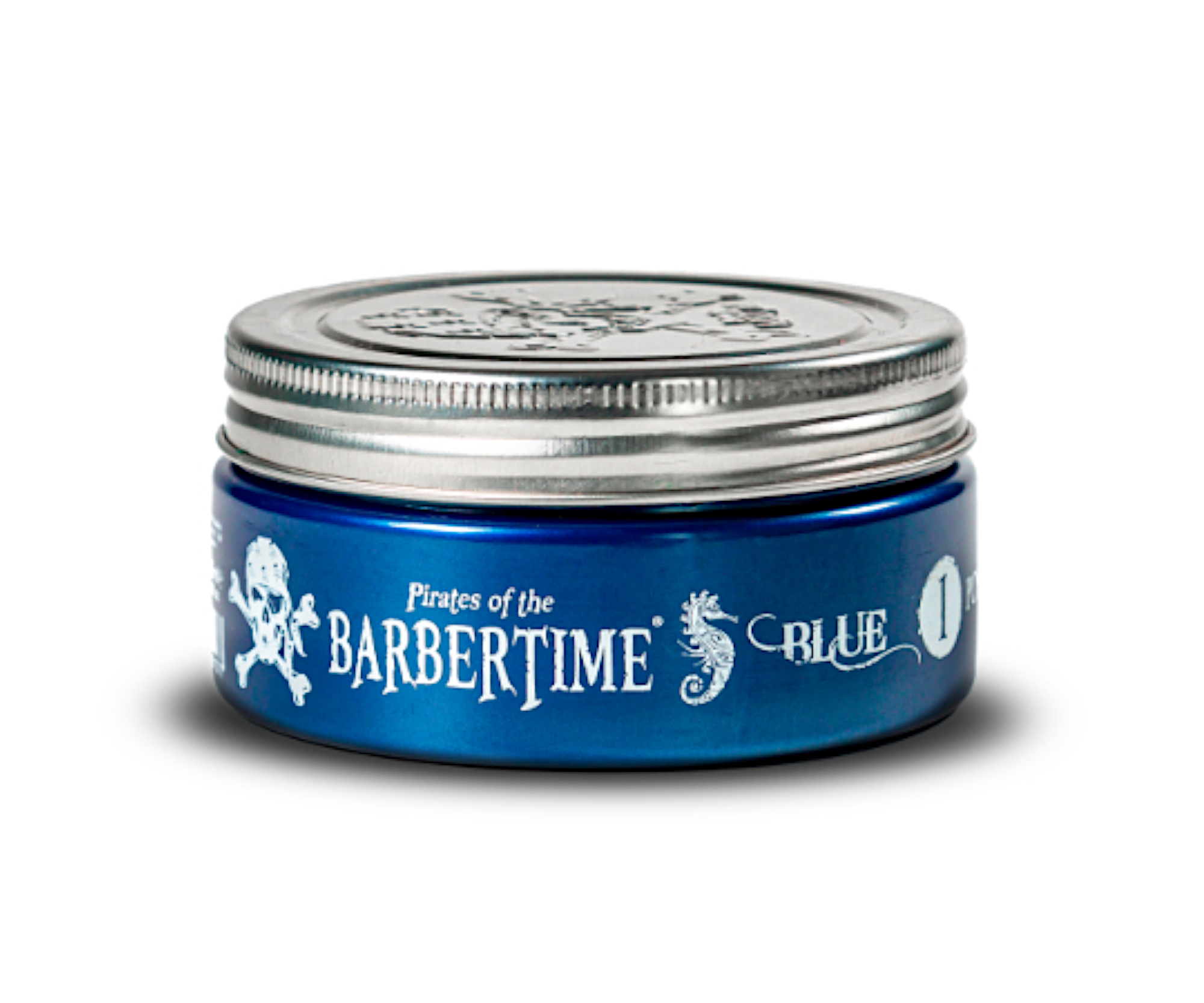 Pomáda na vlasy s maximální fixací Barbertime Blue Pomade No. 1 - 150 ml - Pirates of the Barbertime + dárek zdarma