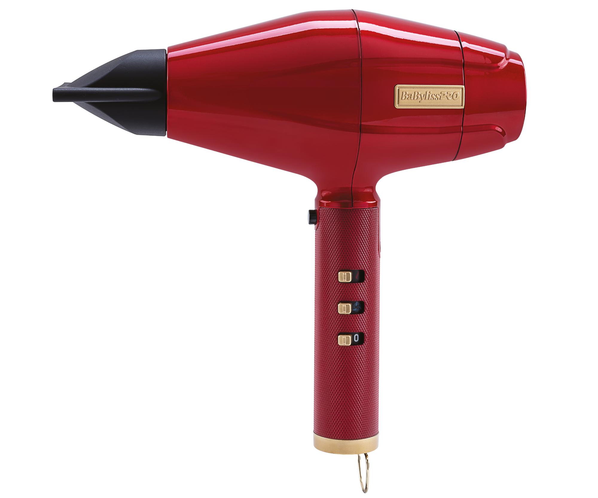 Profesionální fén na vlasy Babyliss Pro RedFX FXBDR1E - 2200 W, červený + dárek zdarma