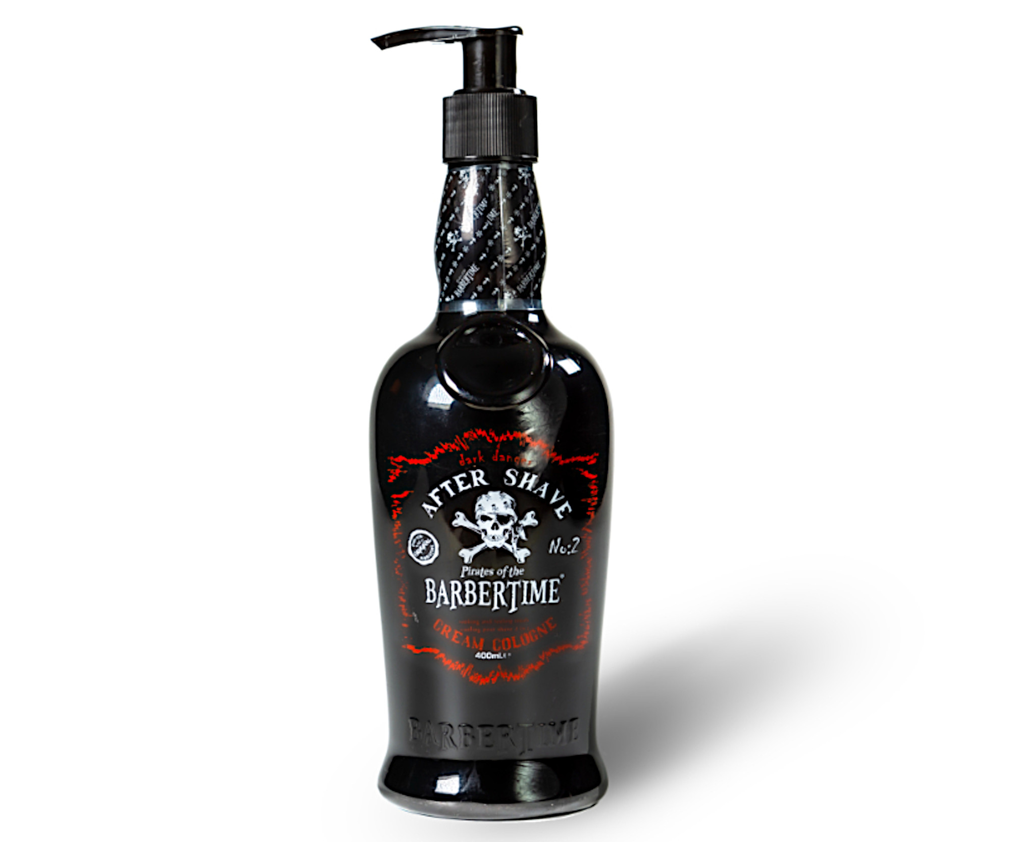 Krém po holení Pirates of the Barbertime After Shave Cream Cologne Dark Danger No. 2 - 400 ml + dárek zdarma