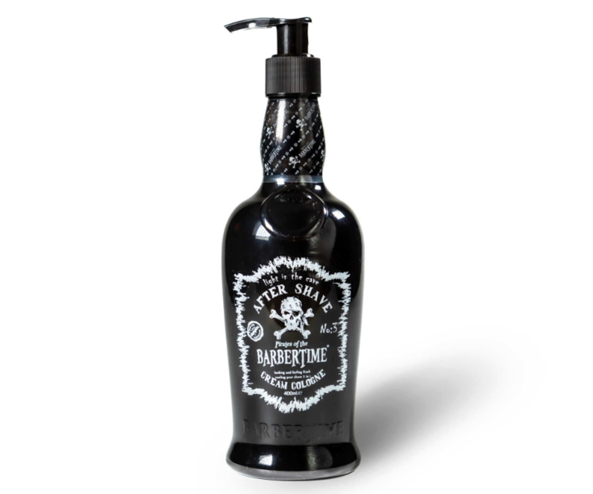 Krém po holení Pirates of the Barbertime After Shave Cream Cologne Light in the Cave No. 3 - 400 ml + dárek zdarma