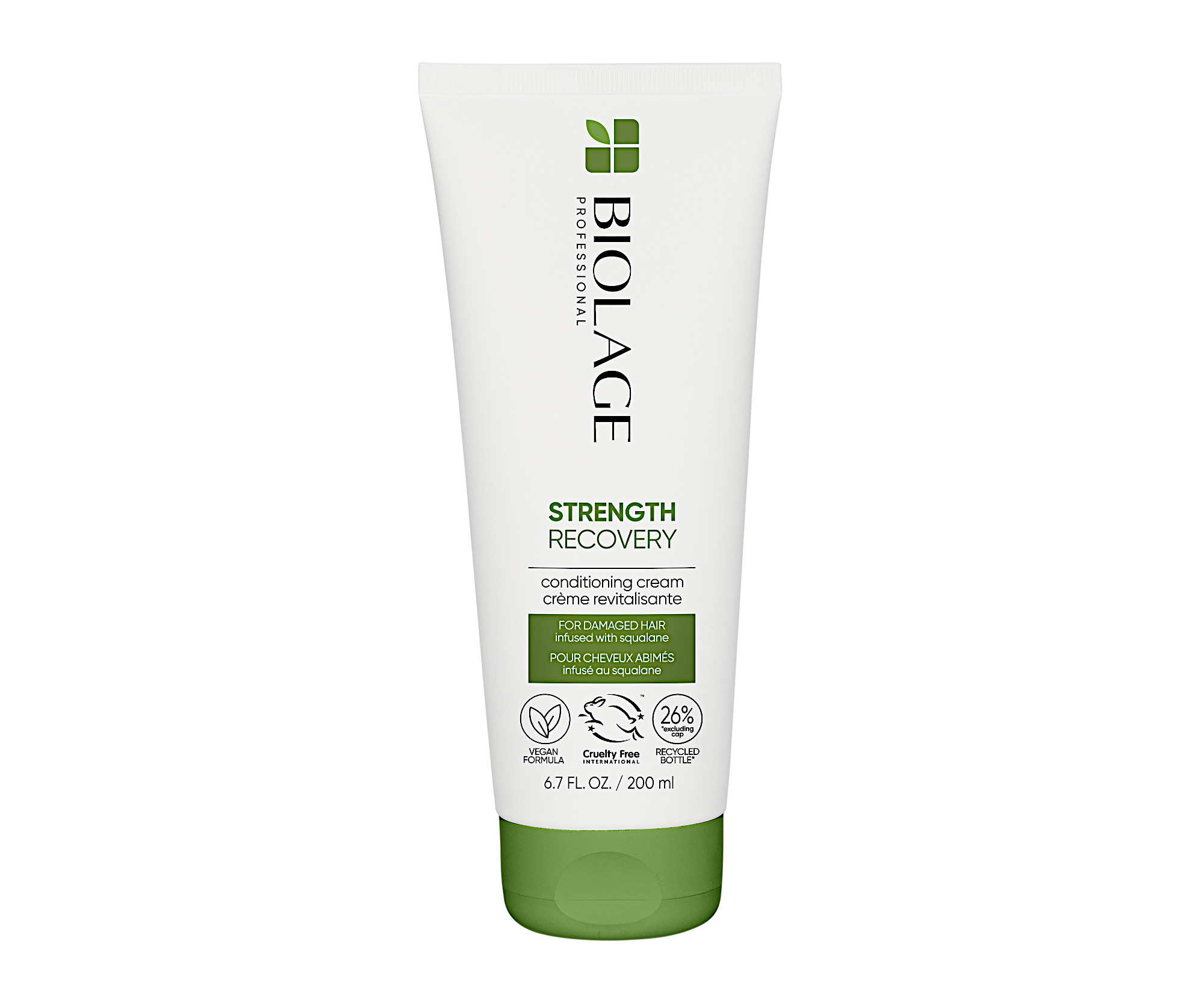 Kondicionér pro poškozené vlasy Biolage Strength Recovery Conditioning Cream - 200 ml (E3863500) + DÁREK ZDARMA