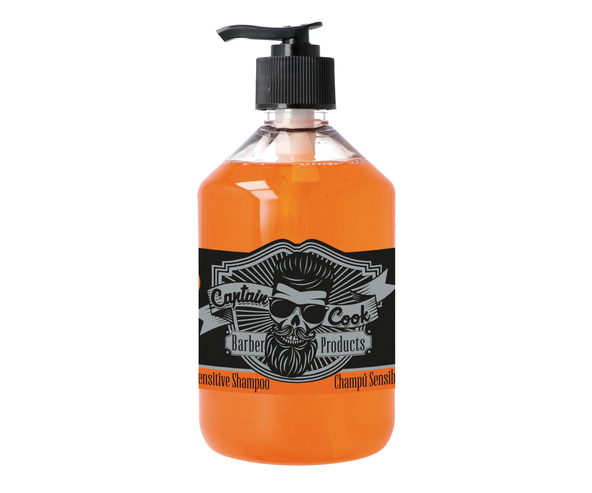 Pánský šampon pro citlivou pokožku hlavy Captain Cook Sensitive Shampoo - 500 ml (07374) + dárek zdarma