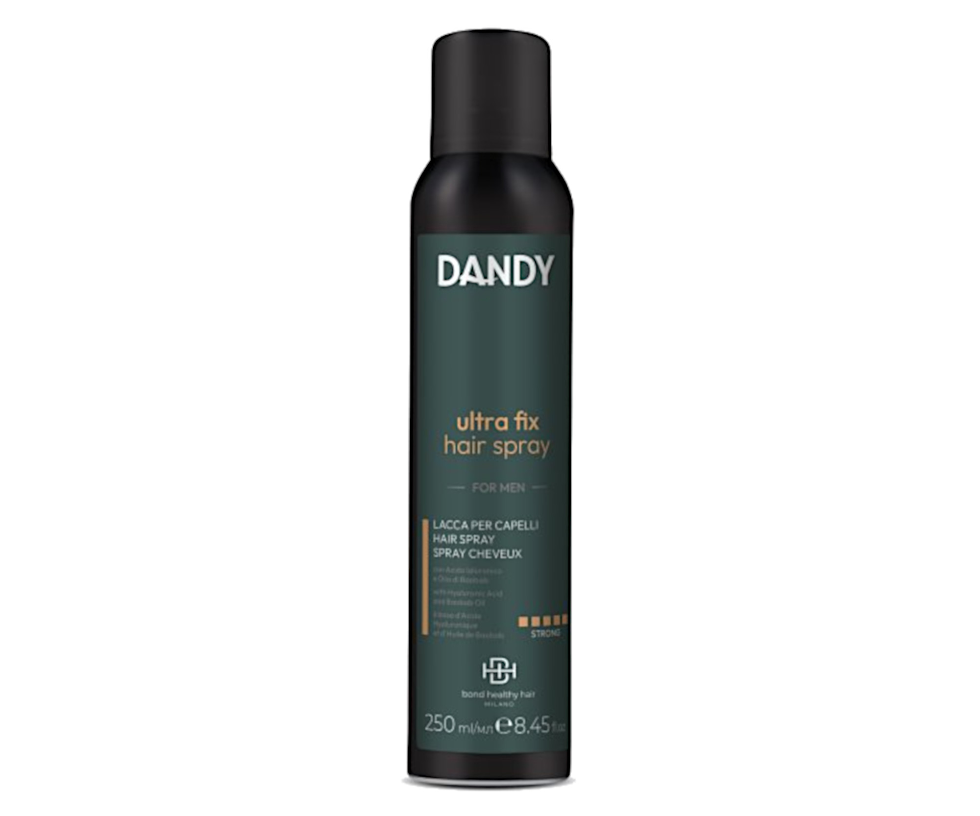 Pánský lak na vlasy se silnou fixací Dandy Beard a Hair Ultra Fix Hair Spray For Men - 250 ml (101842) + dárek zdarma