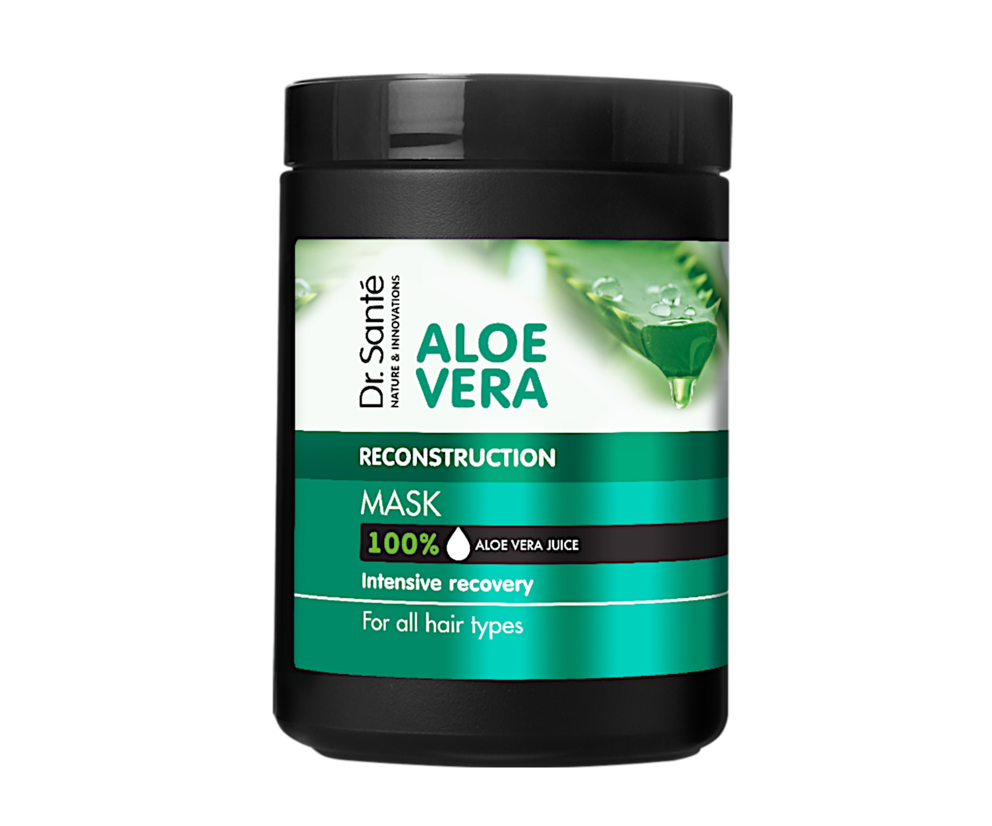 Maska pro všechny typy vlasů Dr. Santé Aloe Vera - 1000 ml (E8378) + dárek zdarma