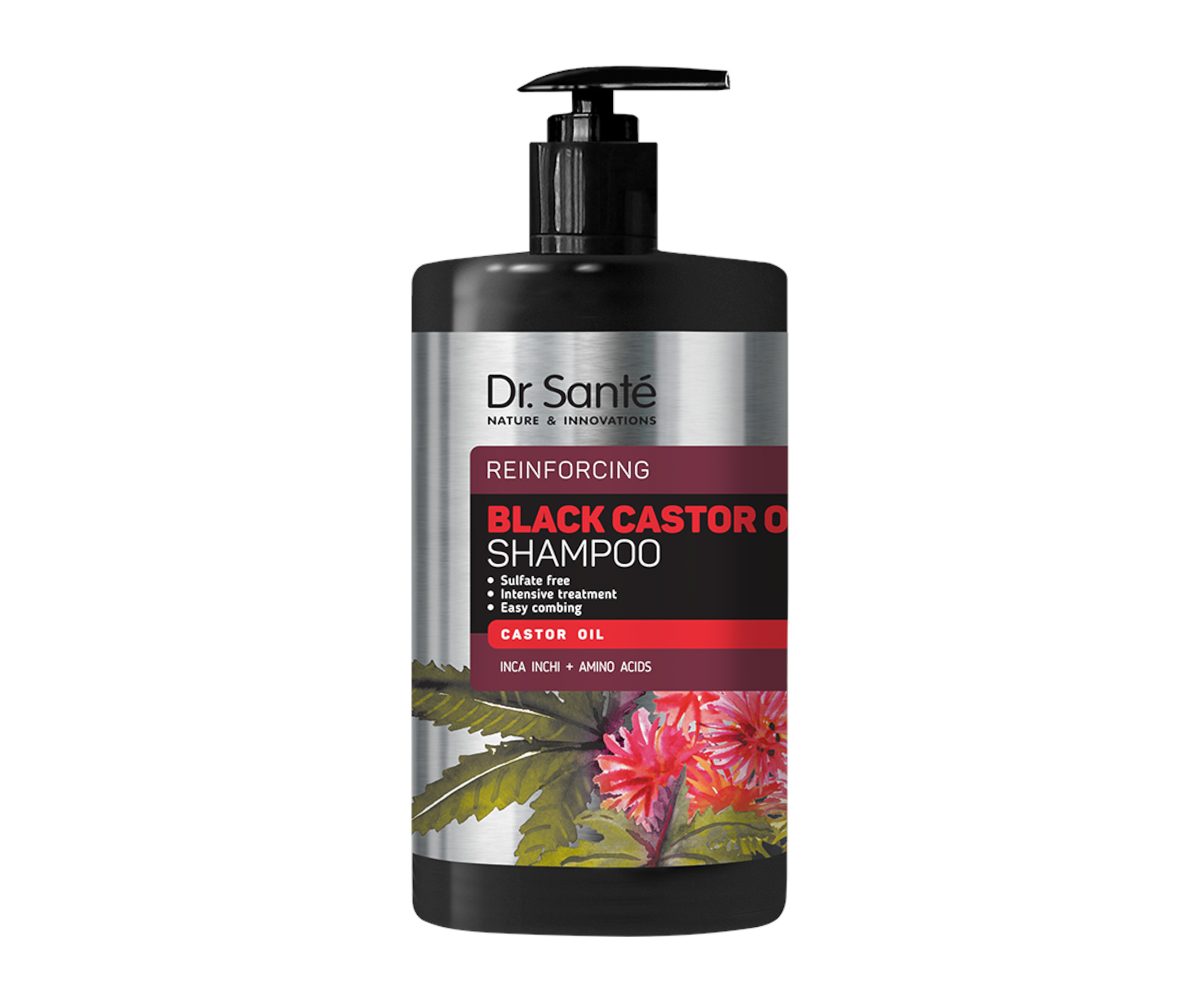 Posilující šampon s ricinovým olejem Dr. Santé Reinforcing Black Castor Oil Shampoo - 1000 ml + dárek zdarma