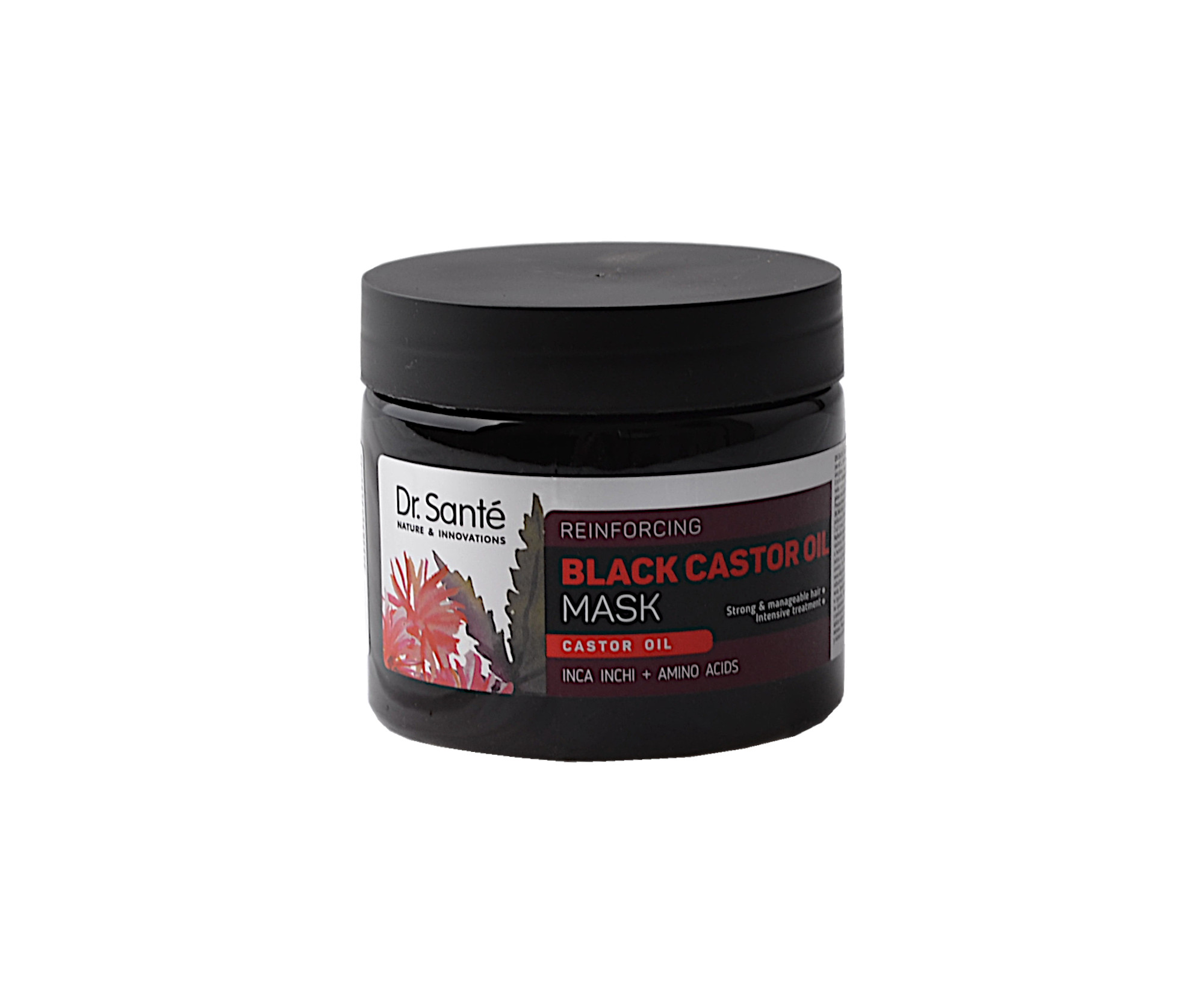 Maska pro obnovu struktury vlasů Dr. Santé Reinforcing Black Castor Oil Mask - 300 ml