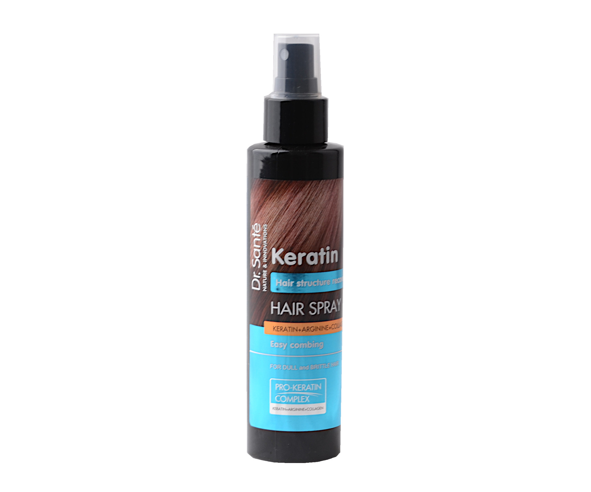 Bezoplachový kondicionér pro obnovu matných a křehkých vlasů Dr. Santé Keratin - 150 ml (E5414)
