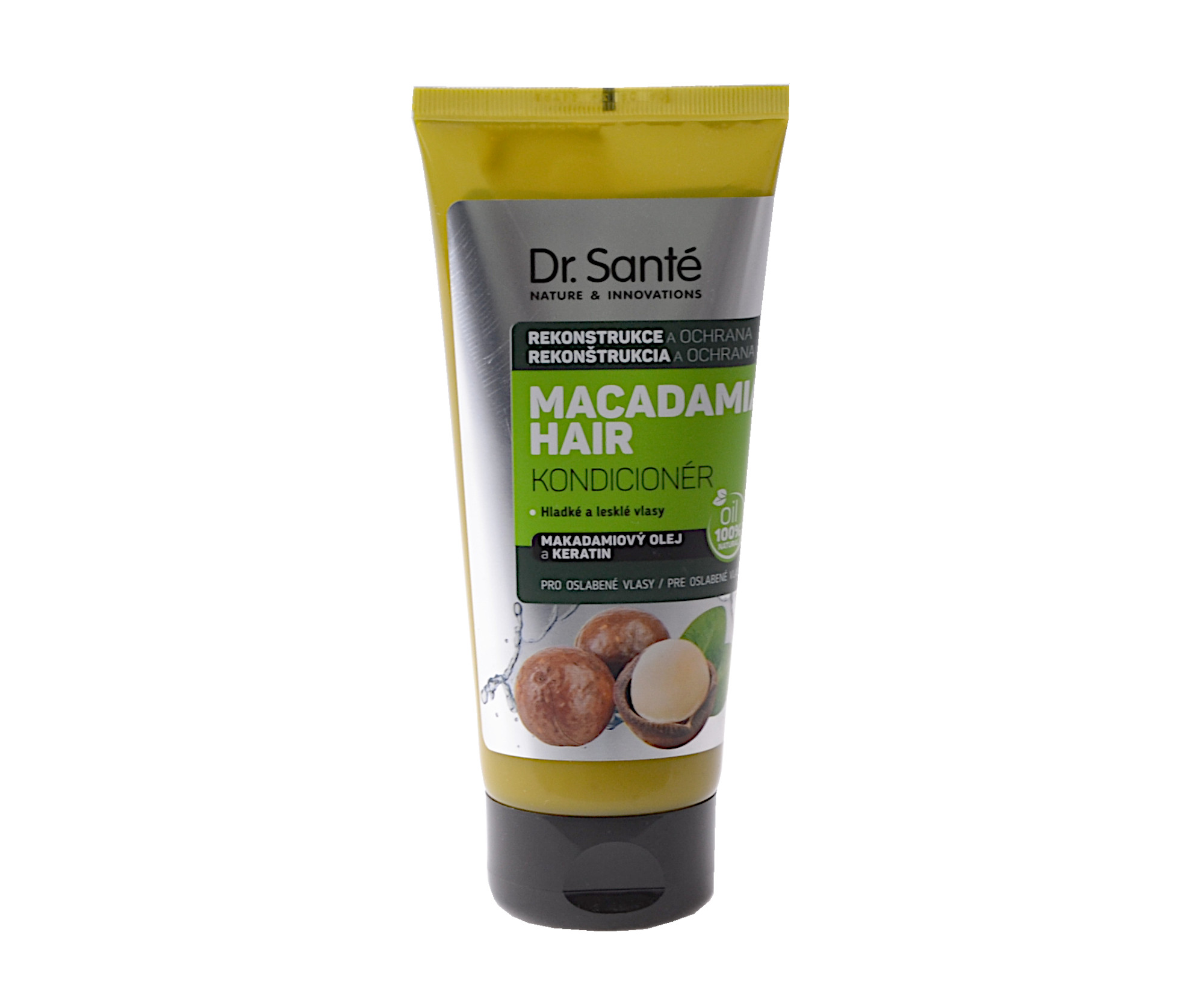 Péče pro rekonstrukci poškozených vlasů Dr. Santé Macadamia - 200 ml (E5216)