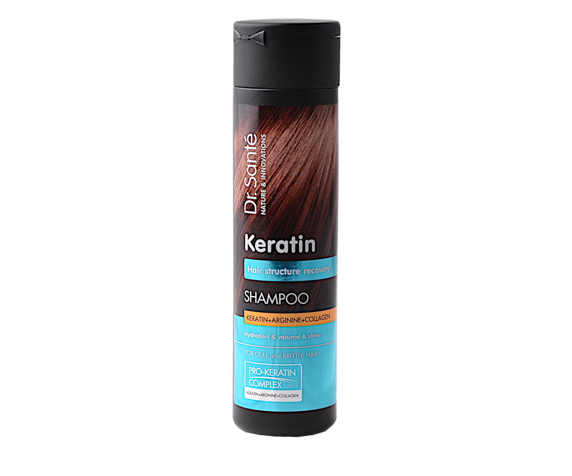 Šampon pro obnovu matných a křehkých vlasů Dr. Santé Keratin - 250 ml (E5384)
