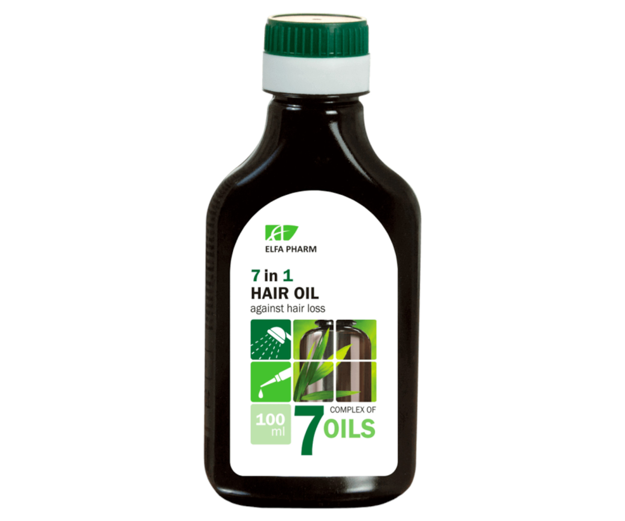 Vlasový olej proti vypadávání vlasů Elfa Pharm 7in1 Hair Oil - 100 ml + dárek zdarma