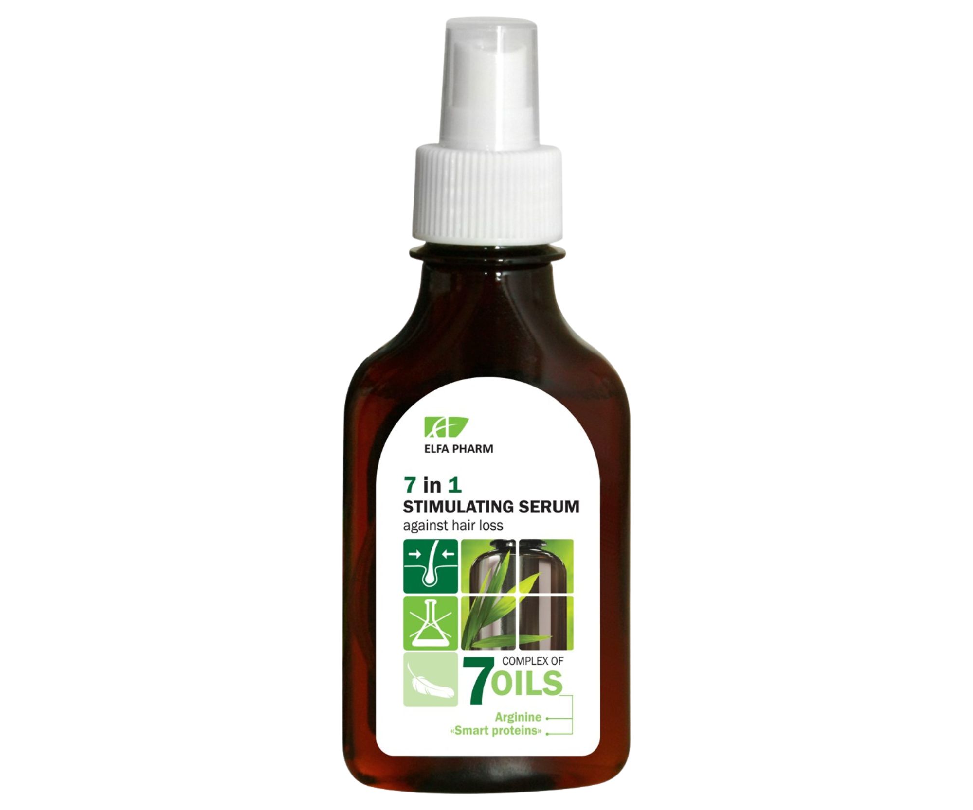 Bezoplachové stimulující sérum proti vypadávání vlasů Elfa Pharm 7in1 Stimulating Serum - 100 ml