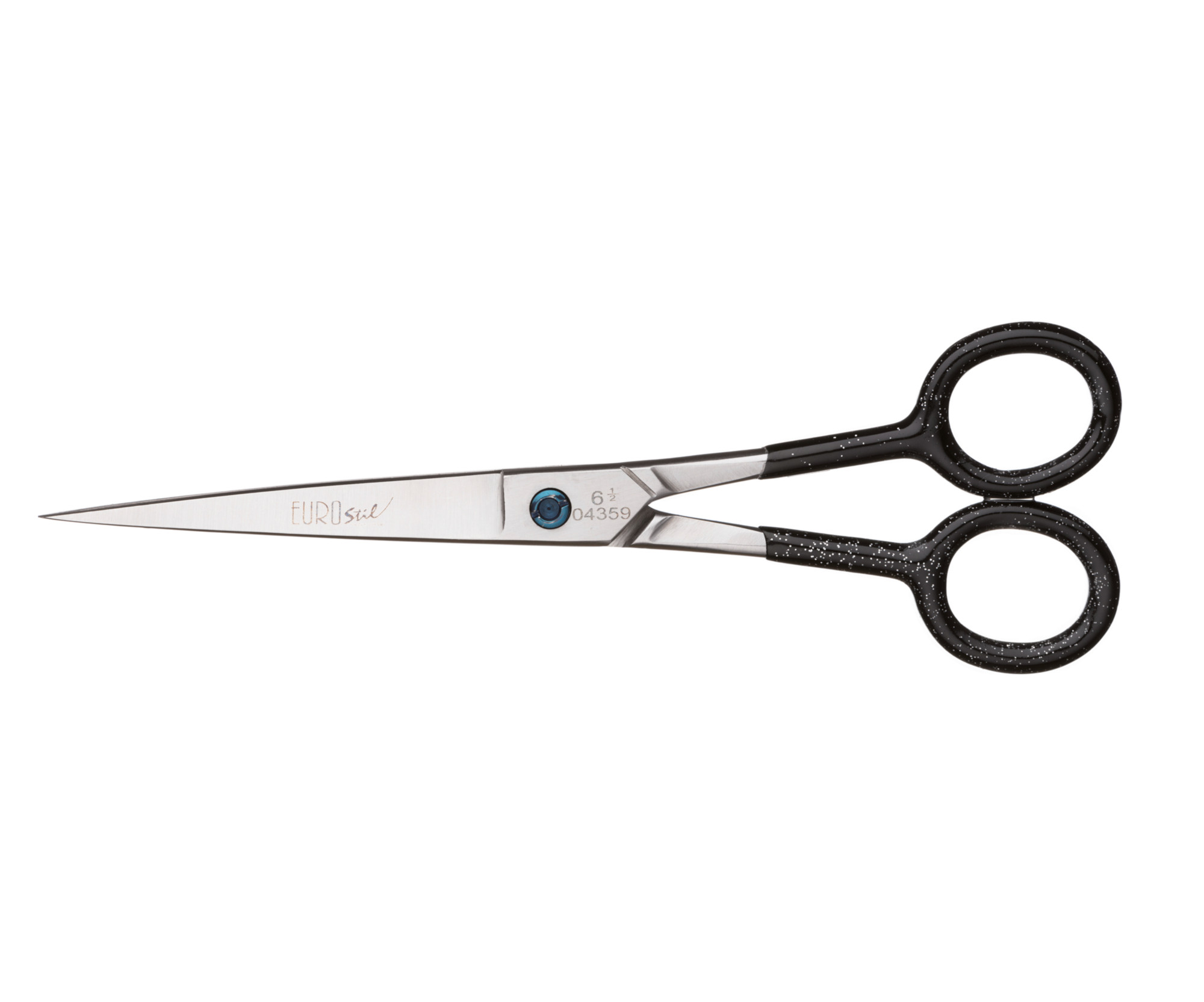 Kadeřnické nůžky s plastovou rukojetí a mikroozubením Eurostil Profesional Initiation Scissors 6,5" (04359) + DÁREK ZDARMA