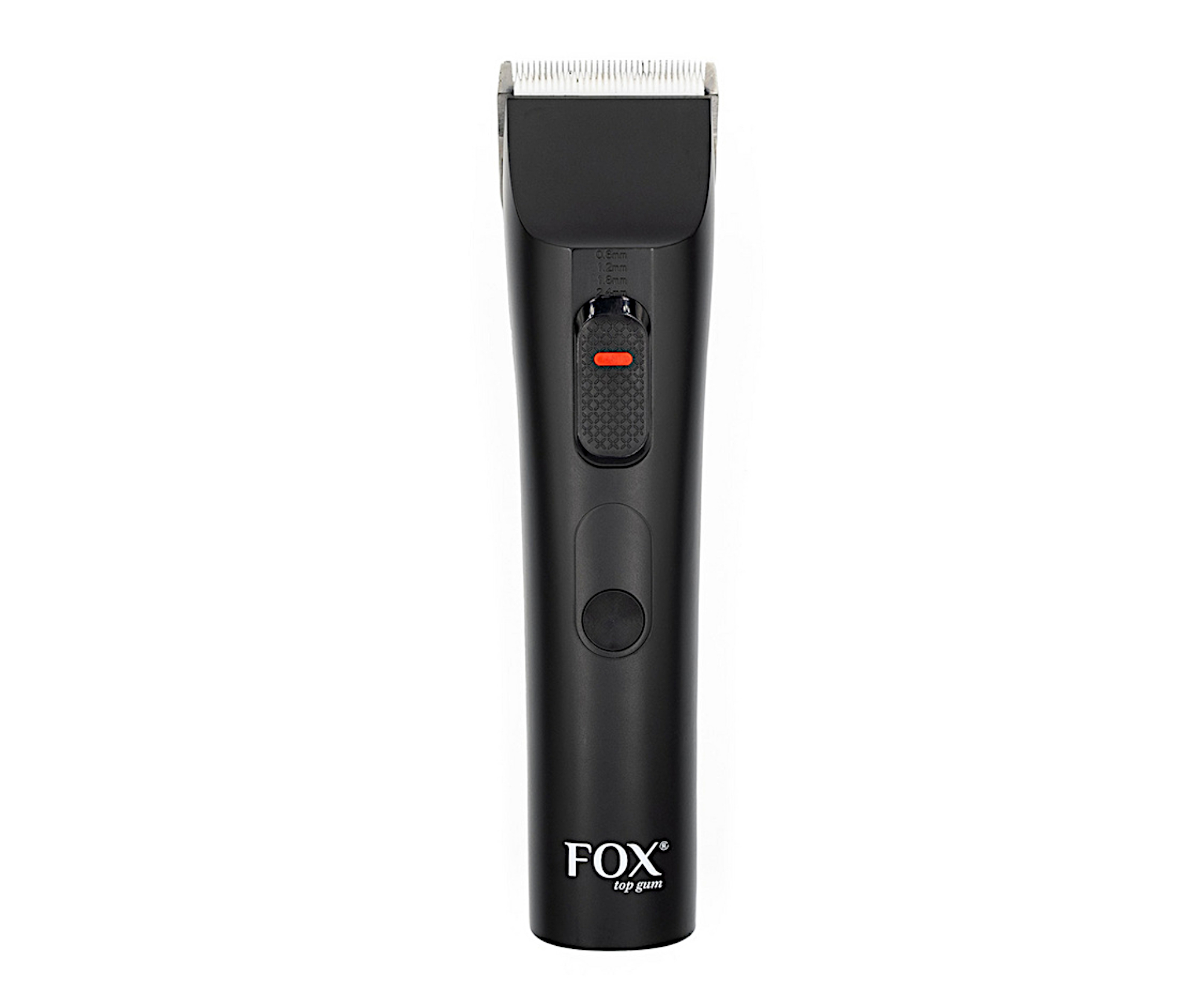 Profesionální strojek na vlasy Fox Top Gum - černý (1204153) + DÁREK ZDARMA