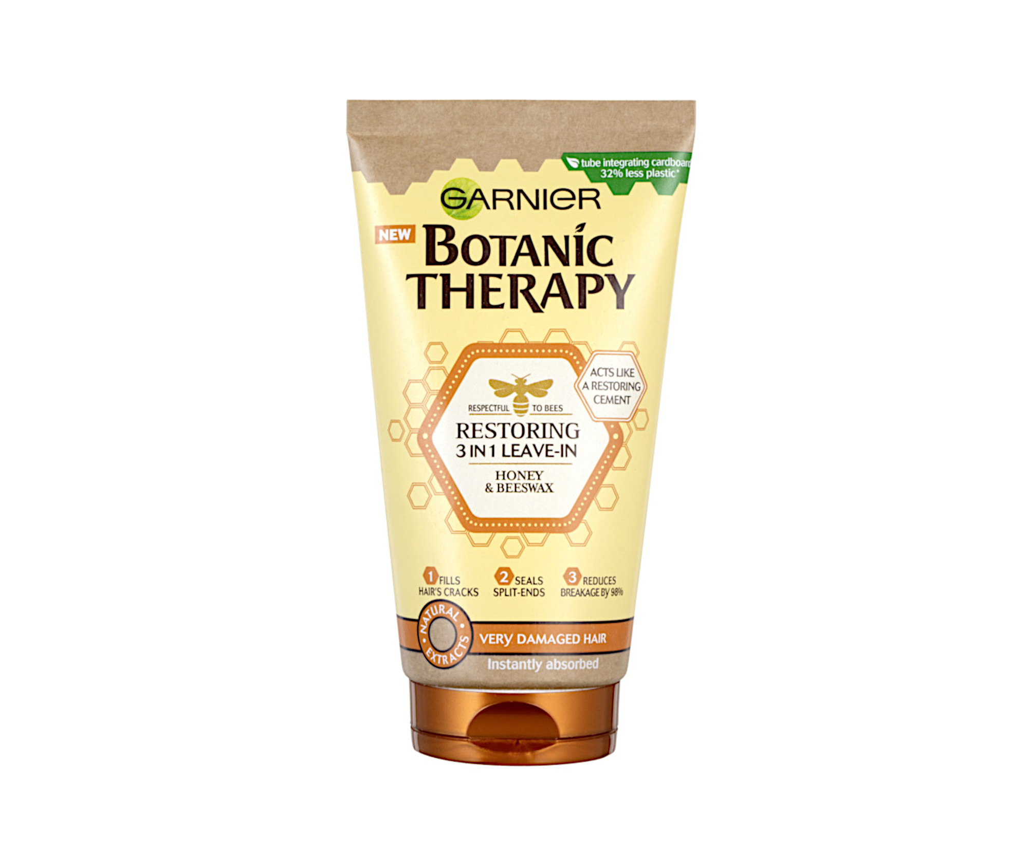 Regenerační bezoplachový krém Garnier Botanic Therapy Honey a Beeswax 3 In 1 Leave-In - 150 ml + dárek zdarma