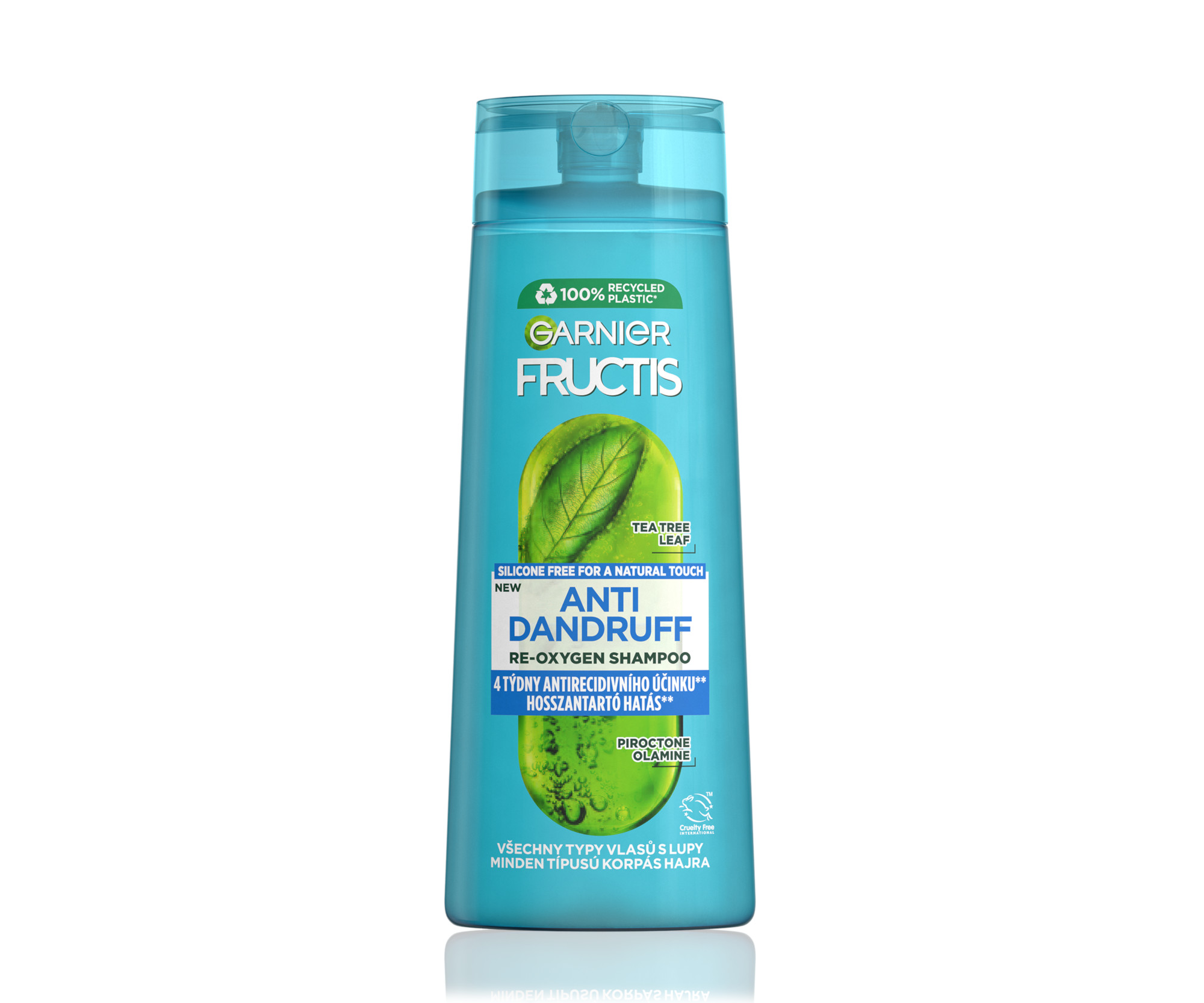 Čisticí šampon proti lupům pro všechny typy vlasů Garnier Fructis Anti Dandruff Re-Oxygen - 250 ml (C6879600) + dárek zdarma